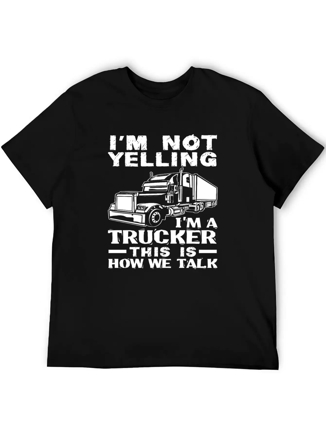 Funny Truck Driver Gift Unisex Casual T-Shirt – Clean Design For Daily Comfort