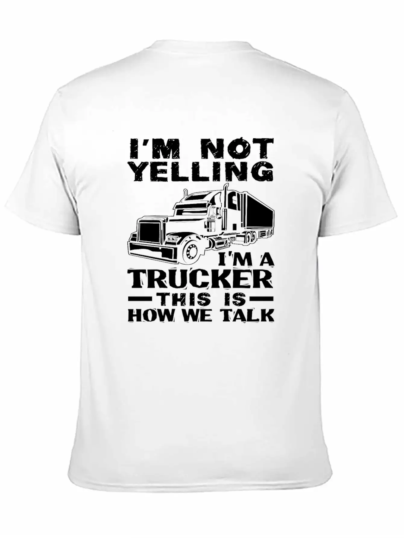 Funny Truck Driver Gift Unisex Casual T-Shirt – Clean Design For Daily Comfort