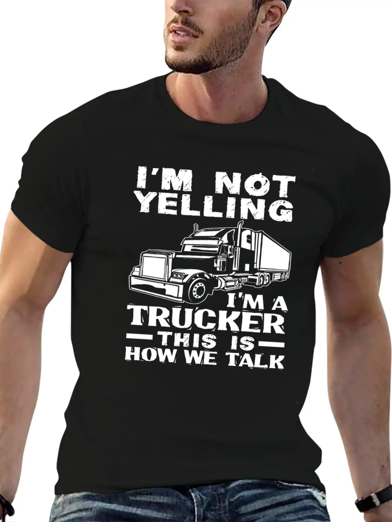 Funny Truck Driver Gift Unisex Casual T-Shirt – Clean Design For Daily Comfort