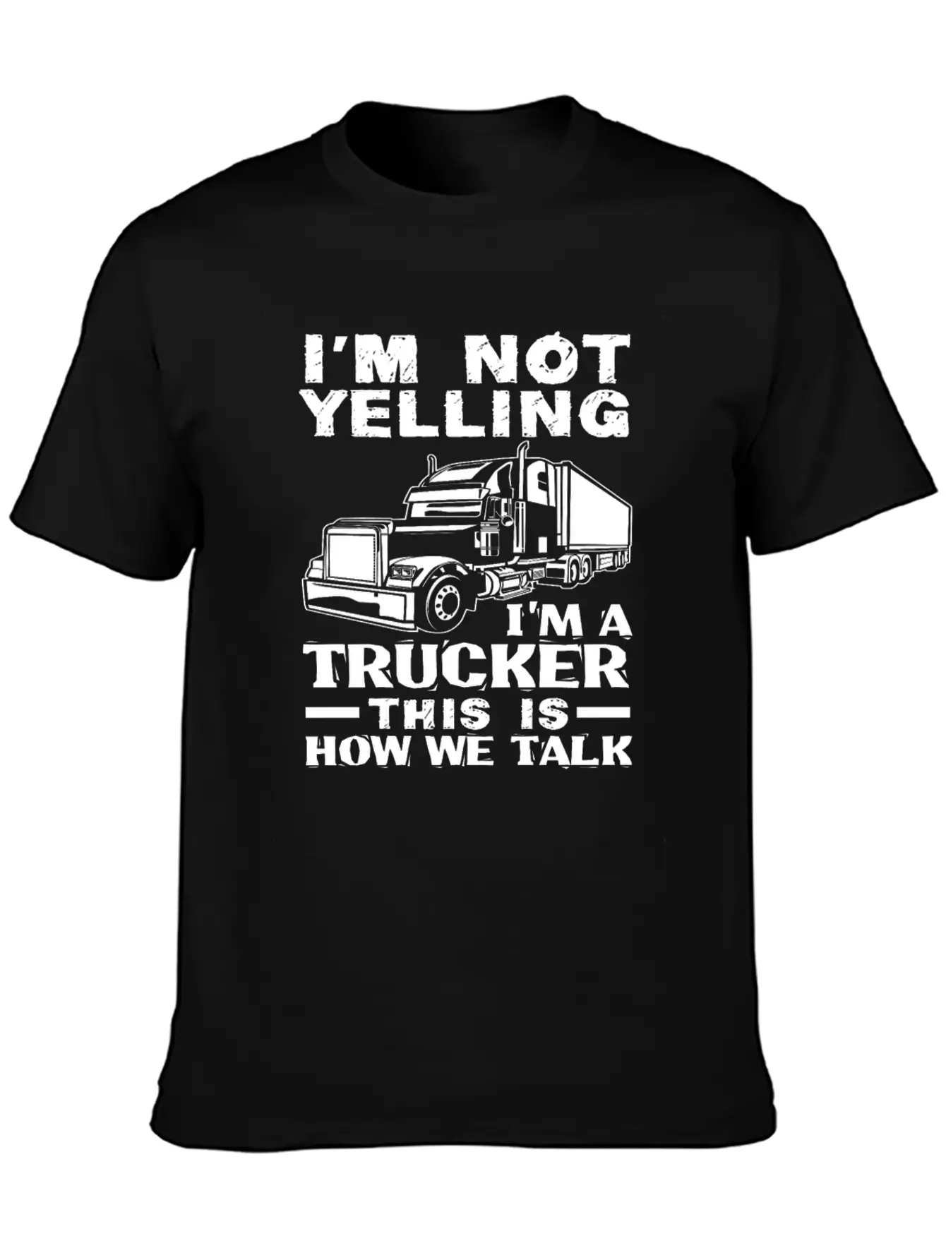Funny Truck Driver Gift Unisex Casual T-Shirt – Clean Design For Daily Comfort