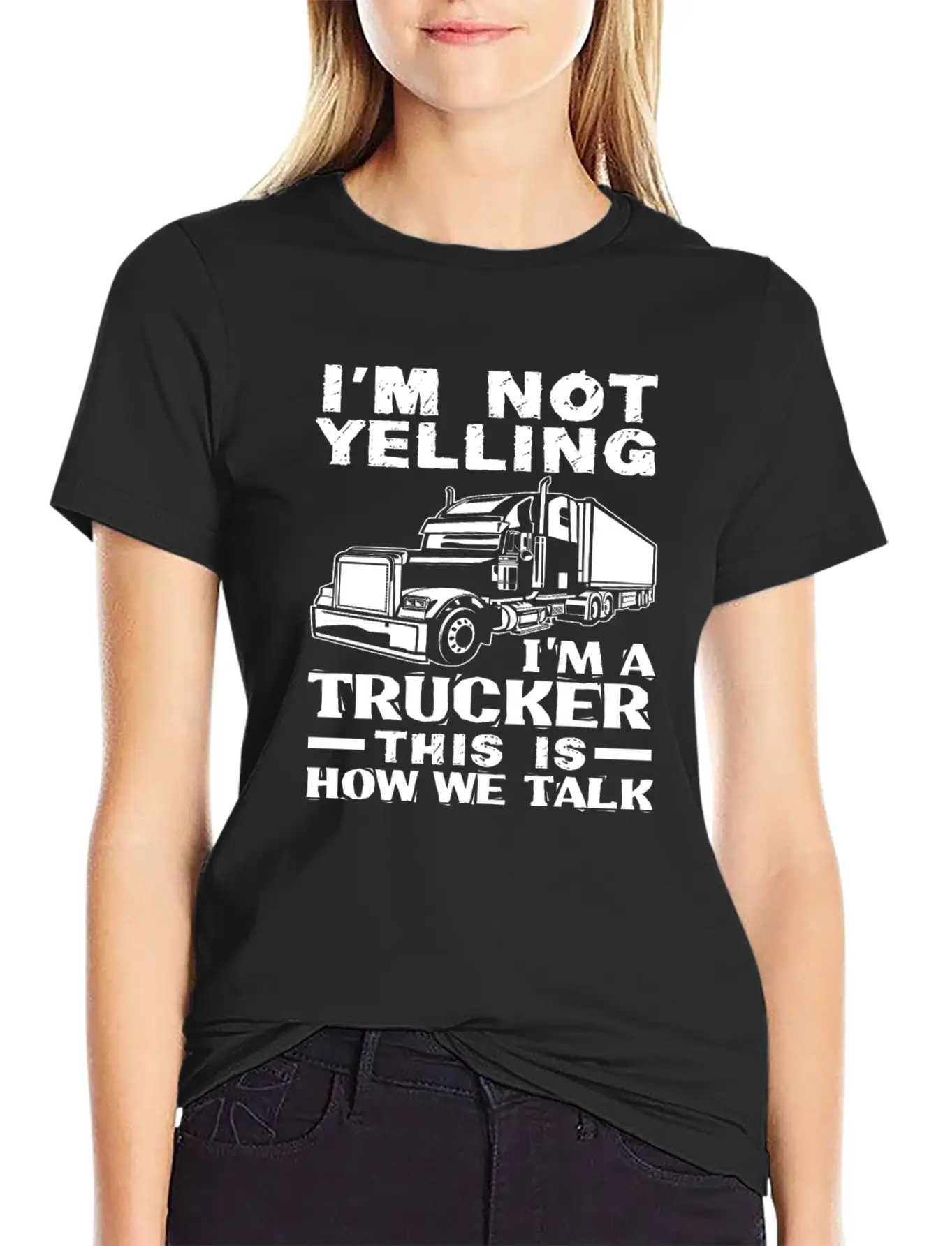 Funny Truck Driver Gift Unisex Casual T-Shirt – Clean Design For Daily Comfort