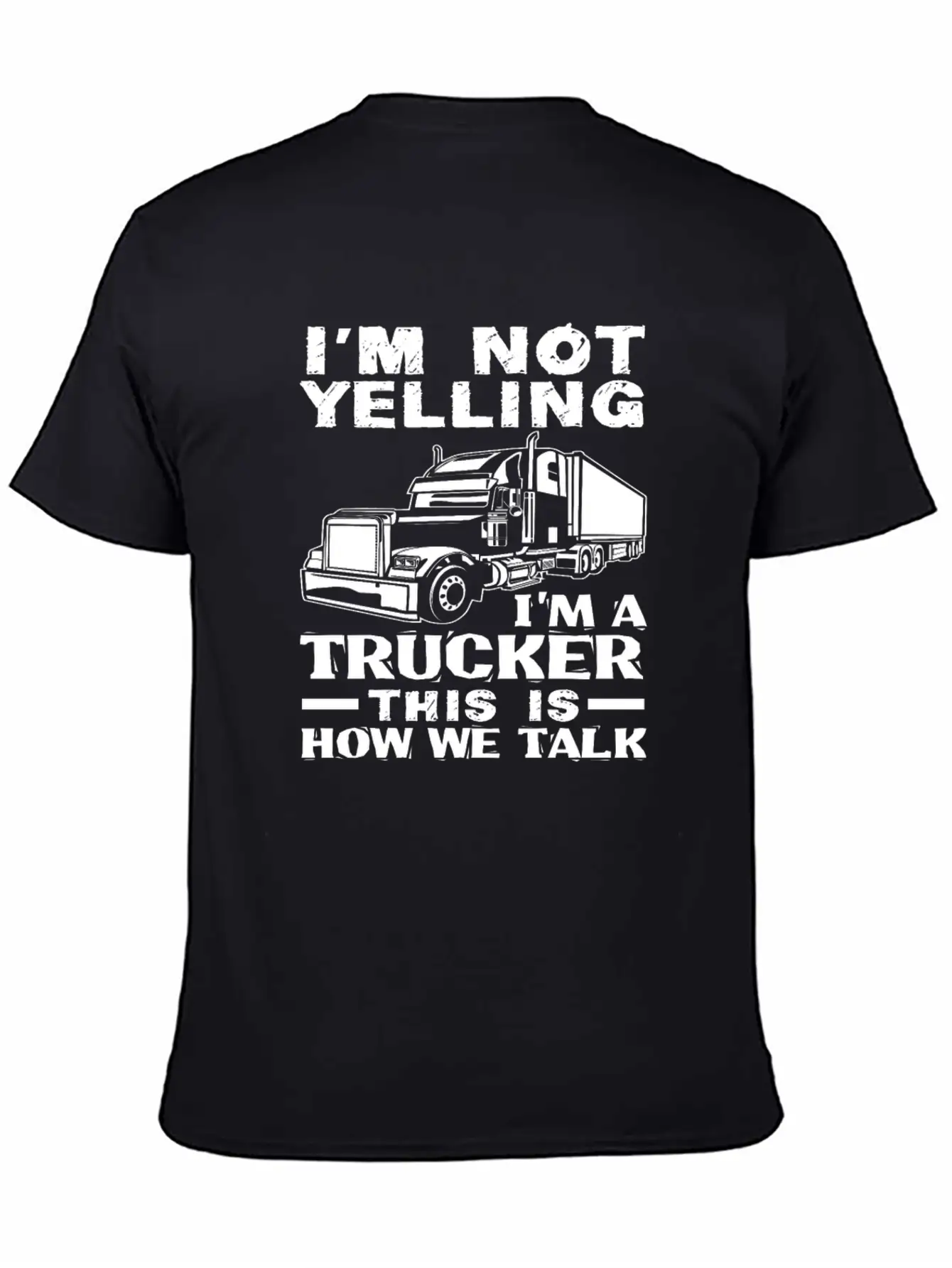 Funny Truck Driver Gift Unisex Casual T-Shirt – Clean Design For Daily Comfort