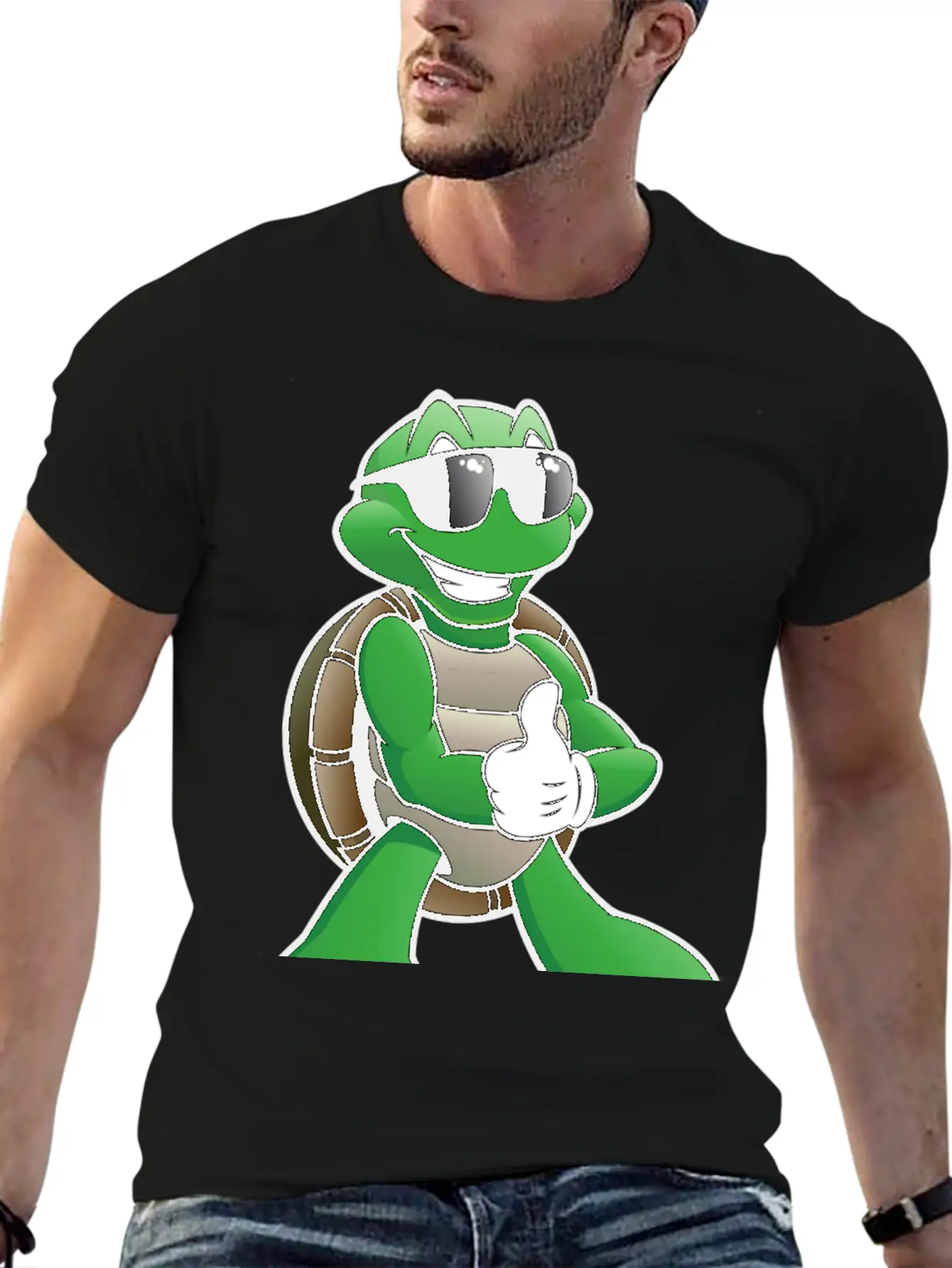 Funny Turtle Unisex Casual T-Shirt – Clean Design For Daily Comfort