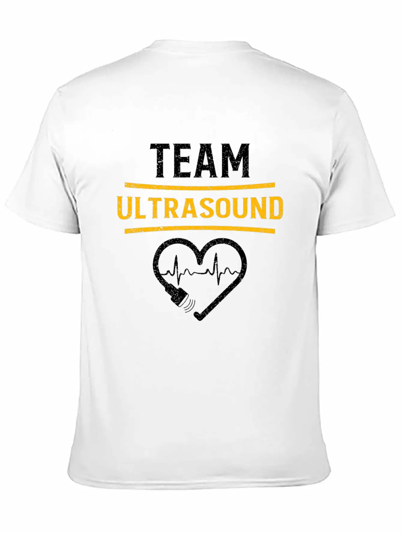 Funny Ultrasound Live Love Scan Sonographer Tech Unisex Casual T-Shirt – Clean Design For Daily Comfort