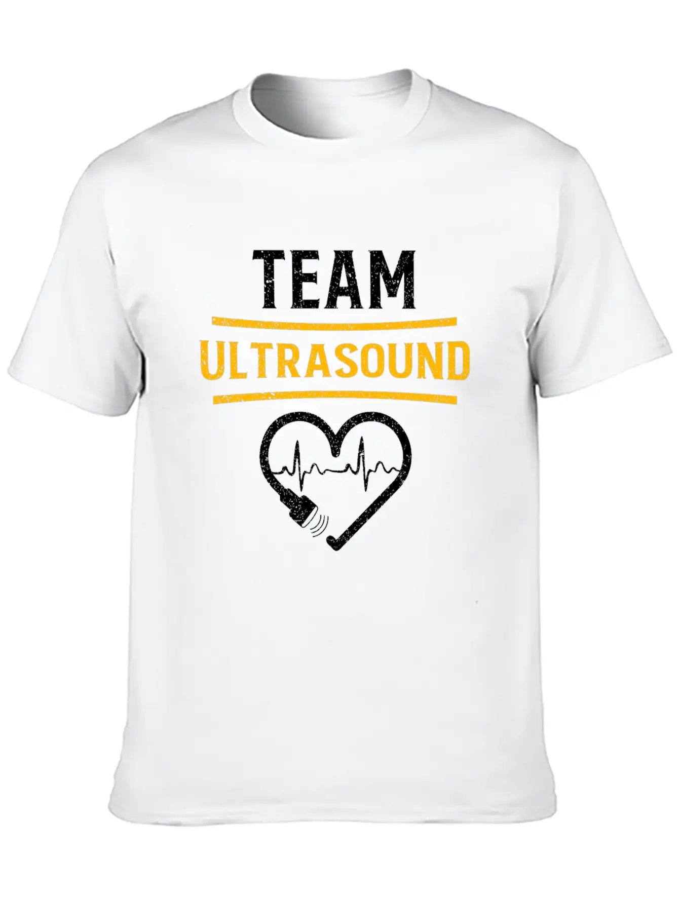 Funny Ultrasound Live Love Scan Sonographer Tech Unisex Casual T-Shirt – Clean Design For Daily Comfort