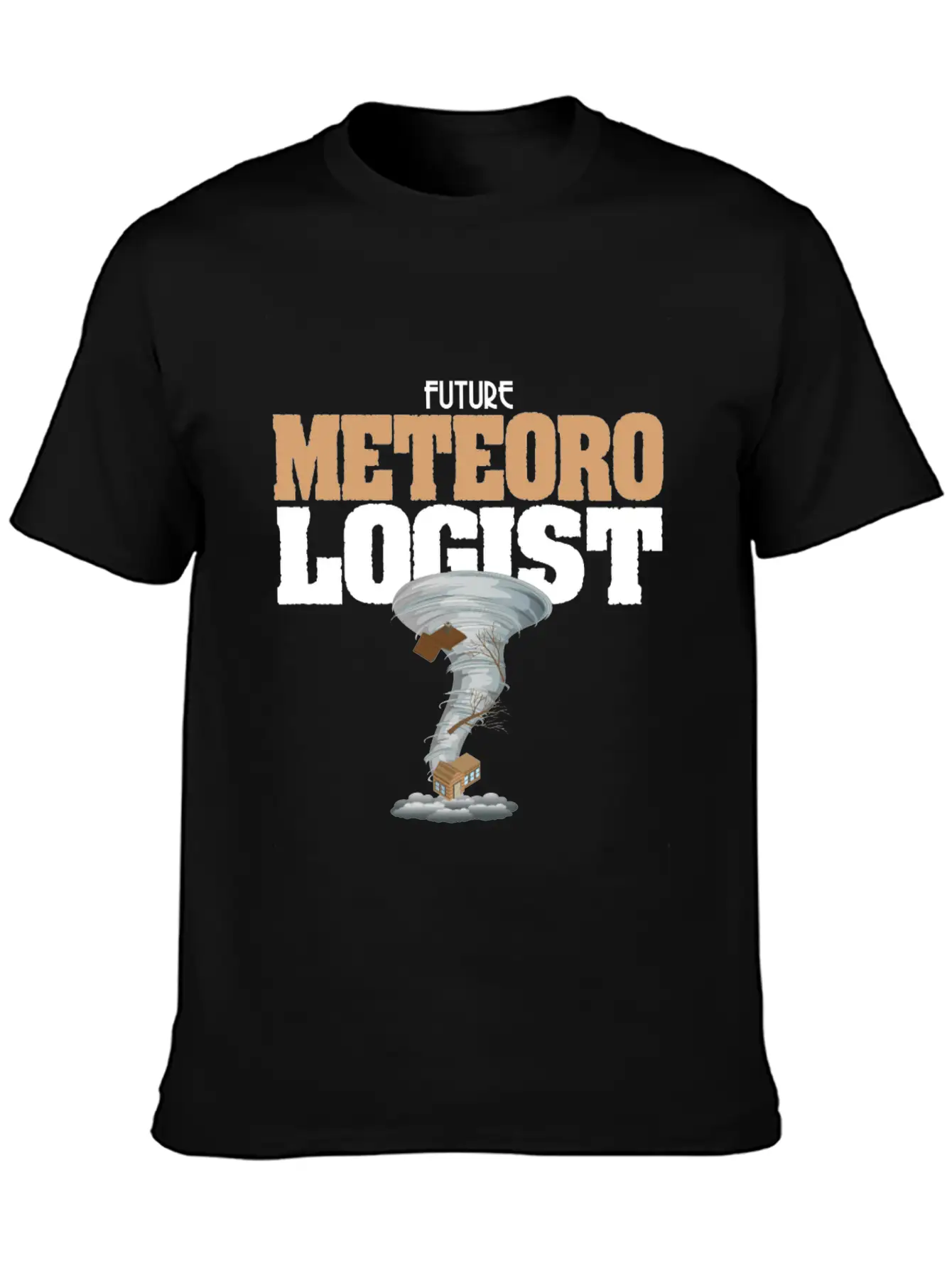 Future Meteorologist Unisex Casual T-Shirt – Clean Design For Daily Comfort