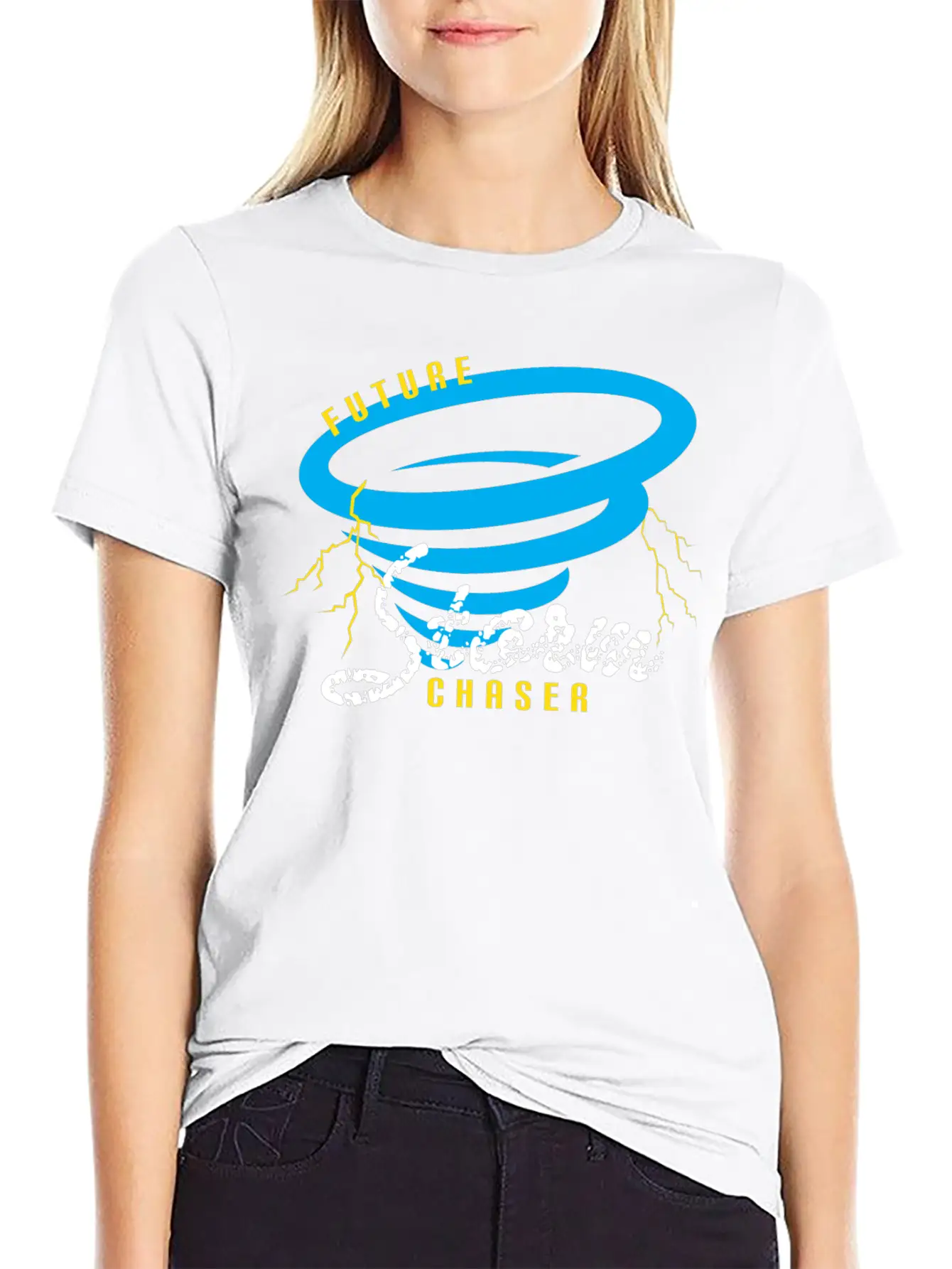 Future Storm Chasers Gift Weather Meteorologist Unisex Casual T-Shirt – Clean Design For Daily Comfort