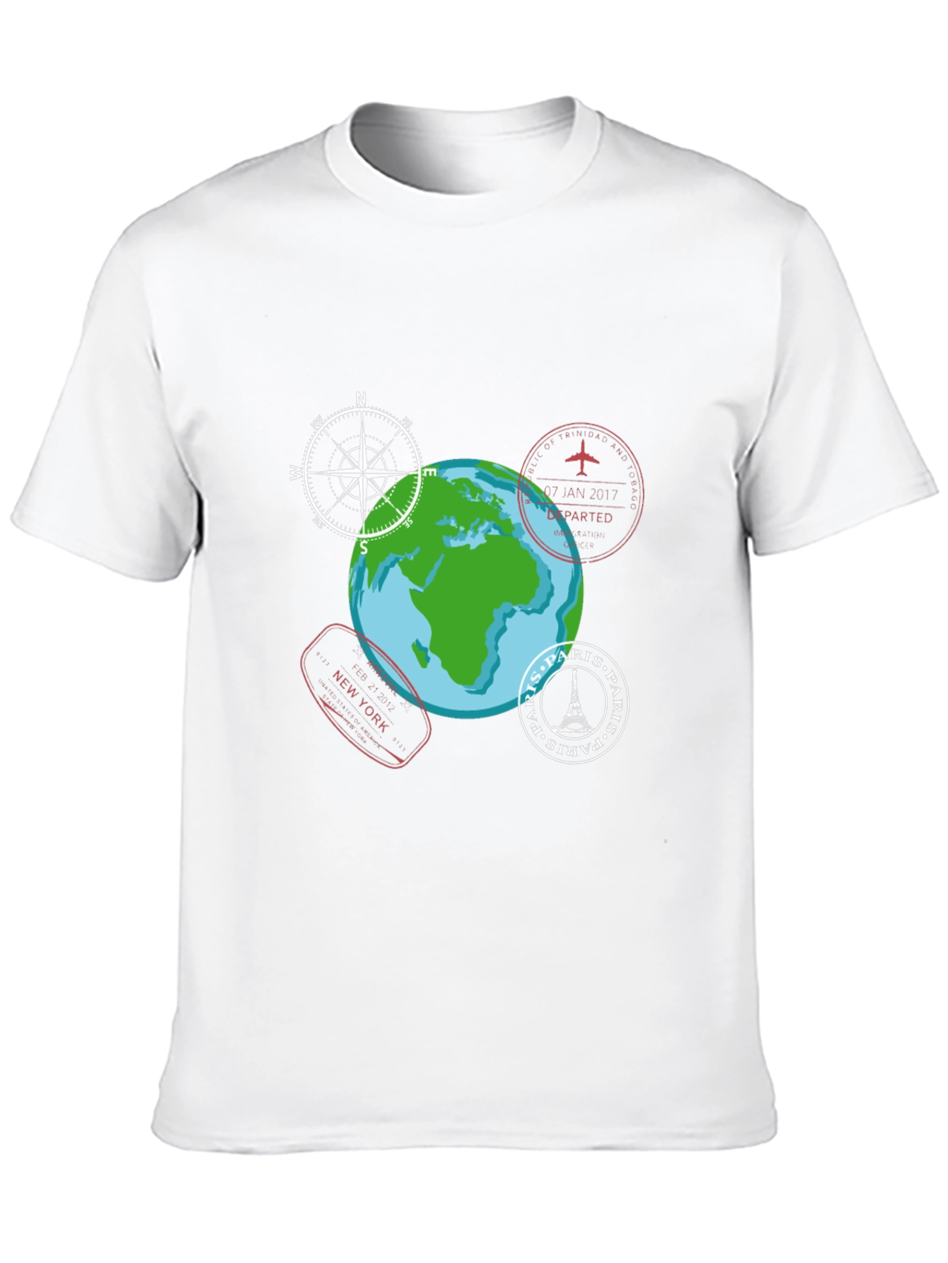 Globetrotter T-Shirt: Travel the World in Style