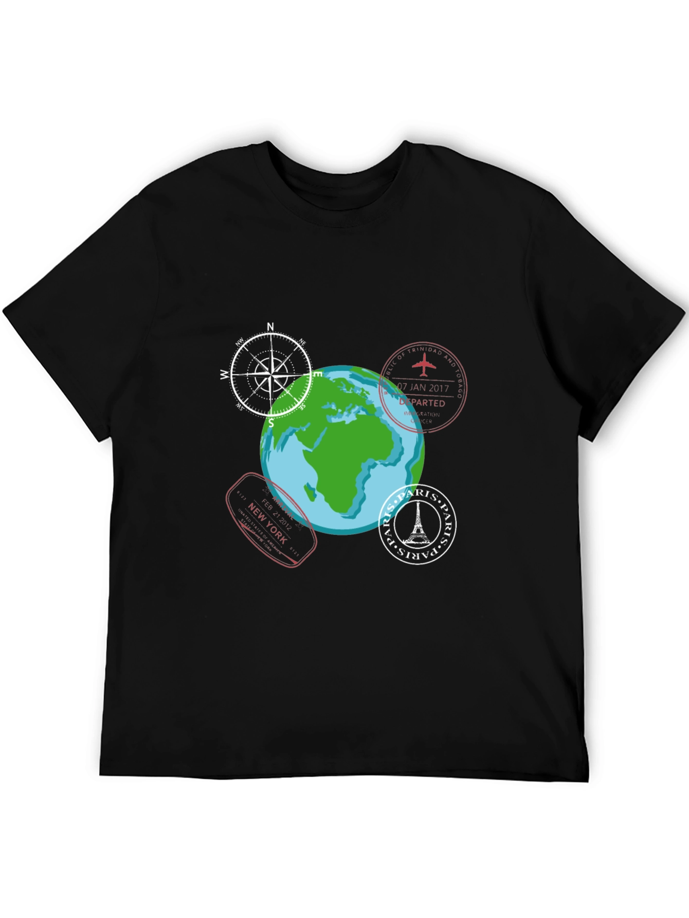 Globetrotter T-Shirt: Travel the World in Style