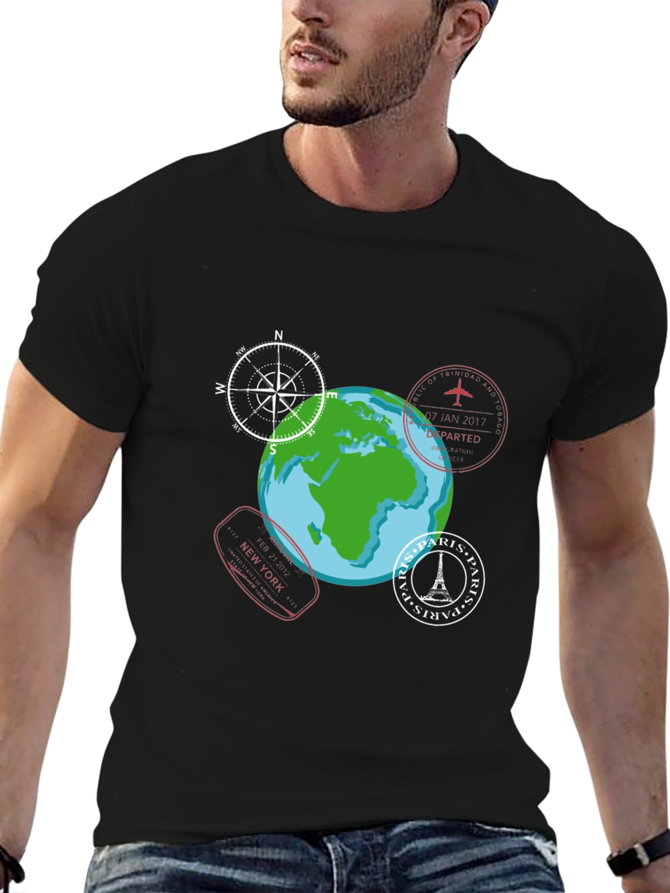 Globetrotter T-Shirt: Travel the World in Style