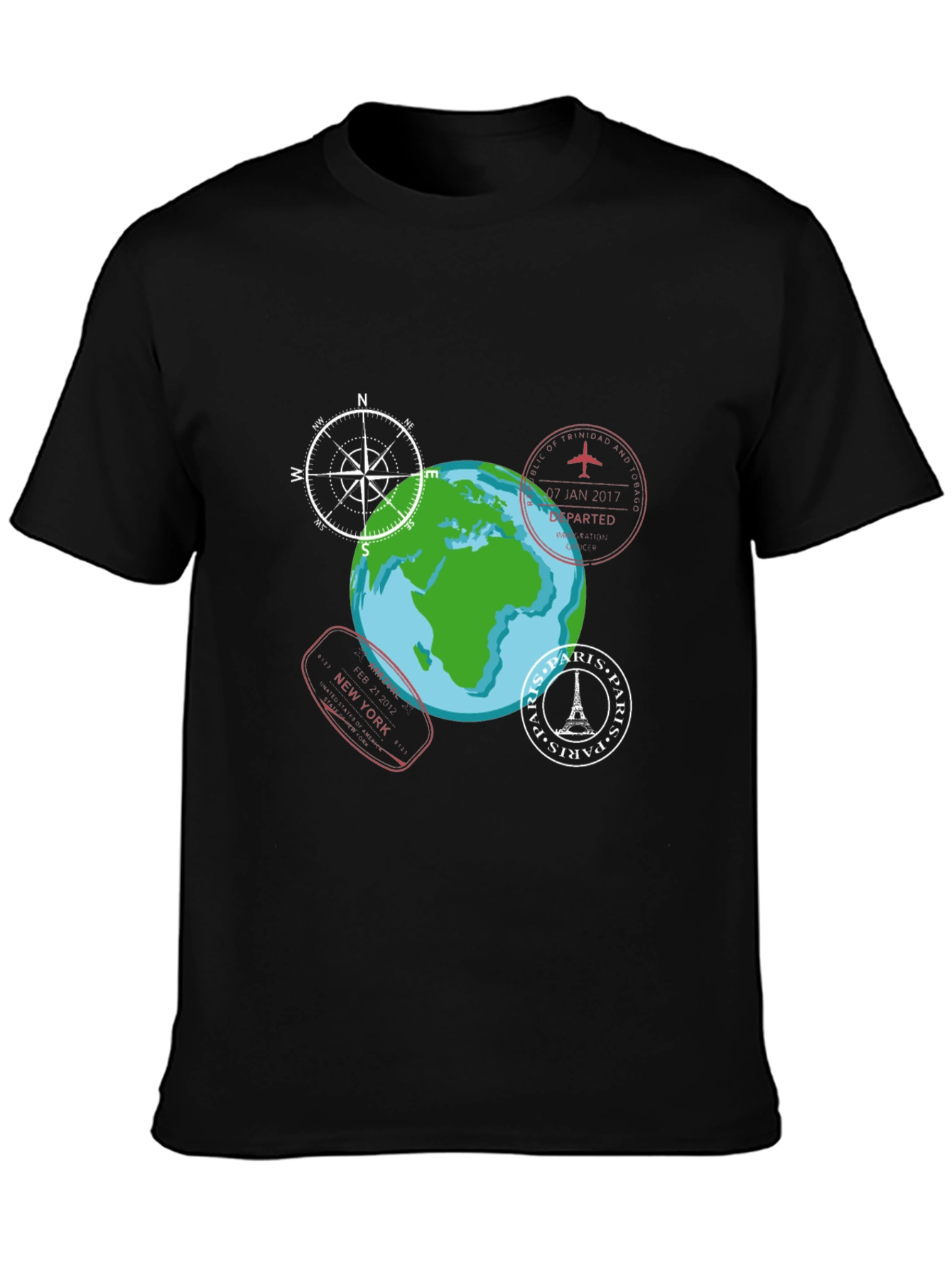 Globetrotter T-Shirt: Travel the World in Style
