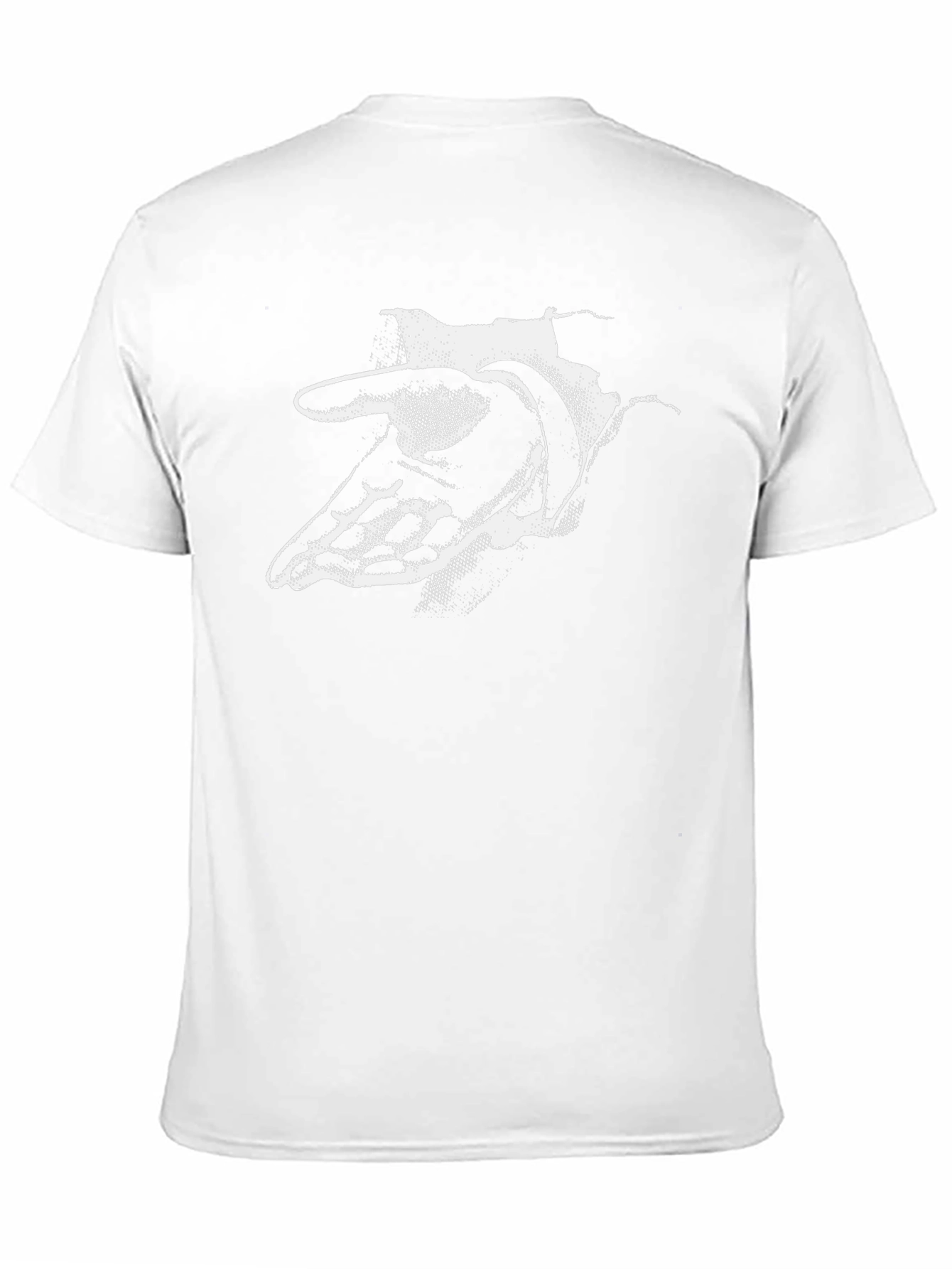 Abstract Hand Graphic Black T-Shirt