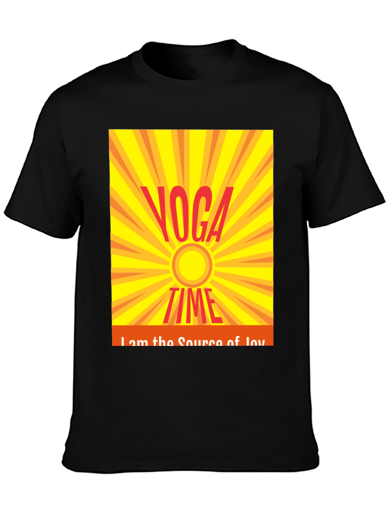 Yoga Time Graphic T-Shirt - Relax & Recharge