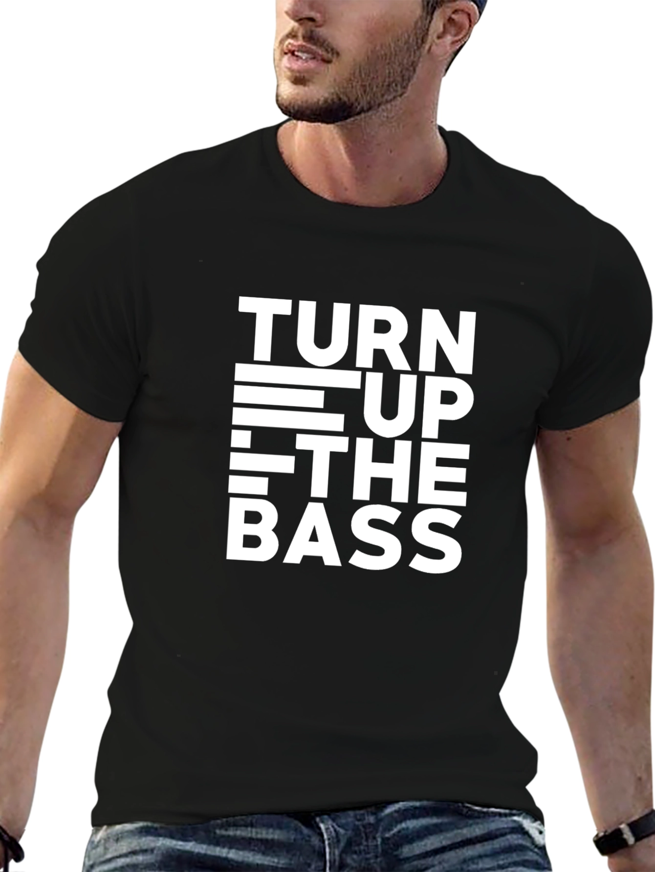 Turn Up The Bass Graphic Tee