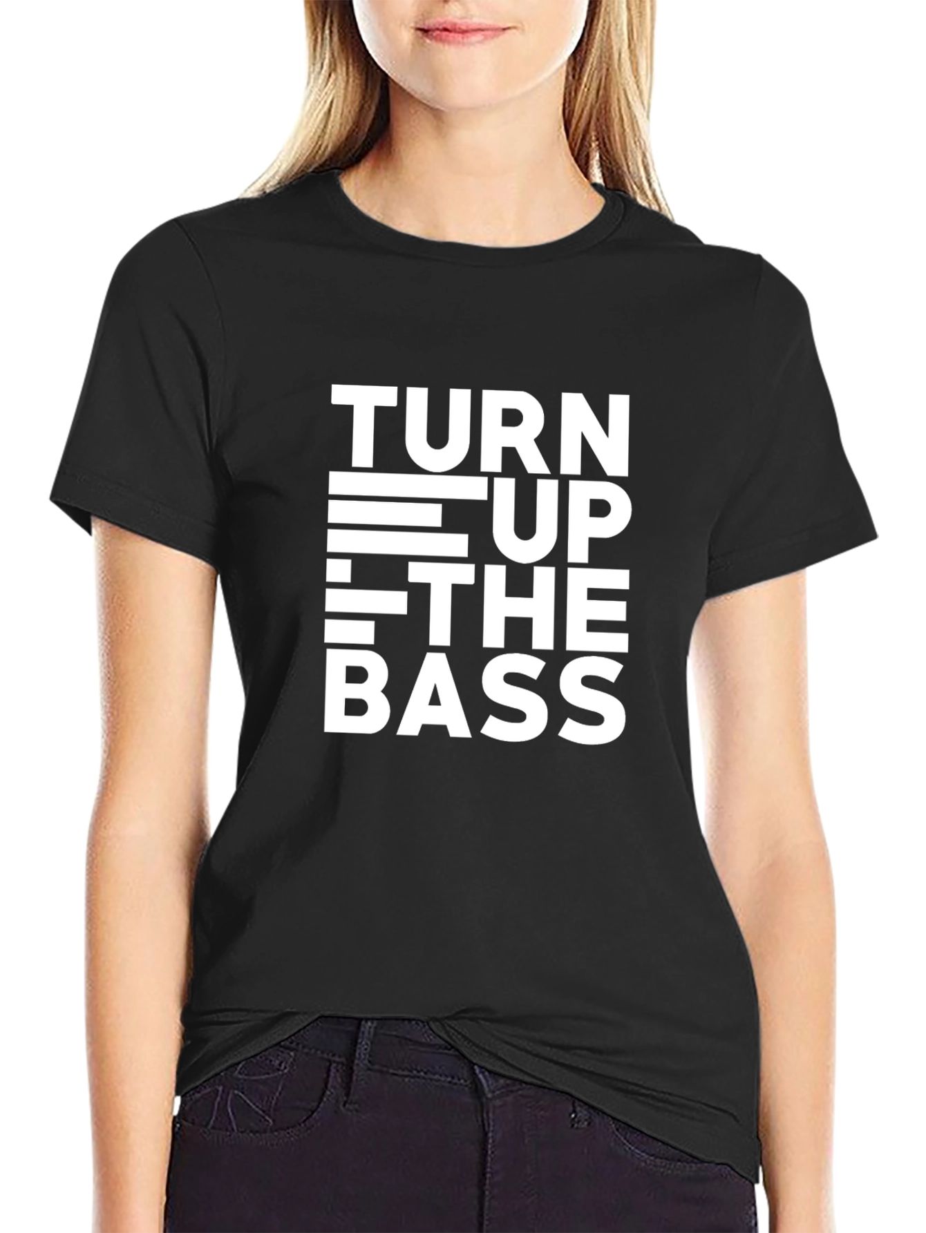 Turn Up The Bass Graphic Tee