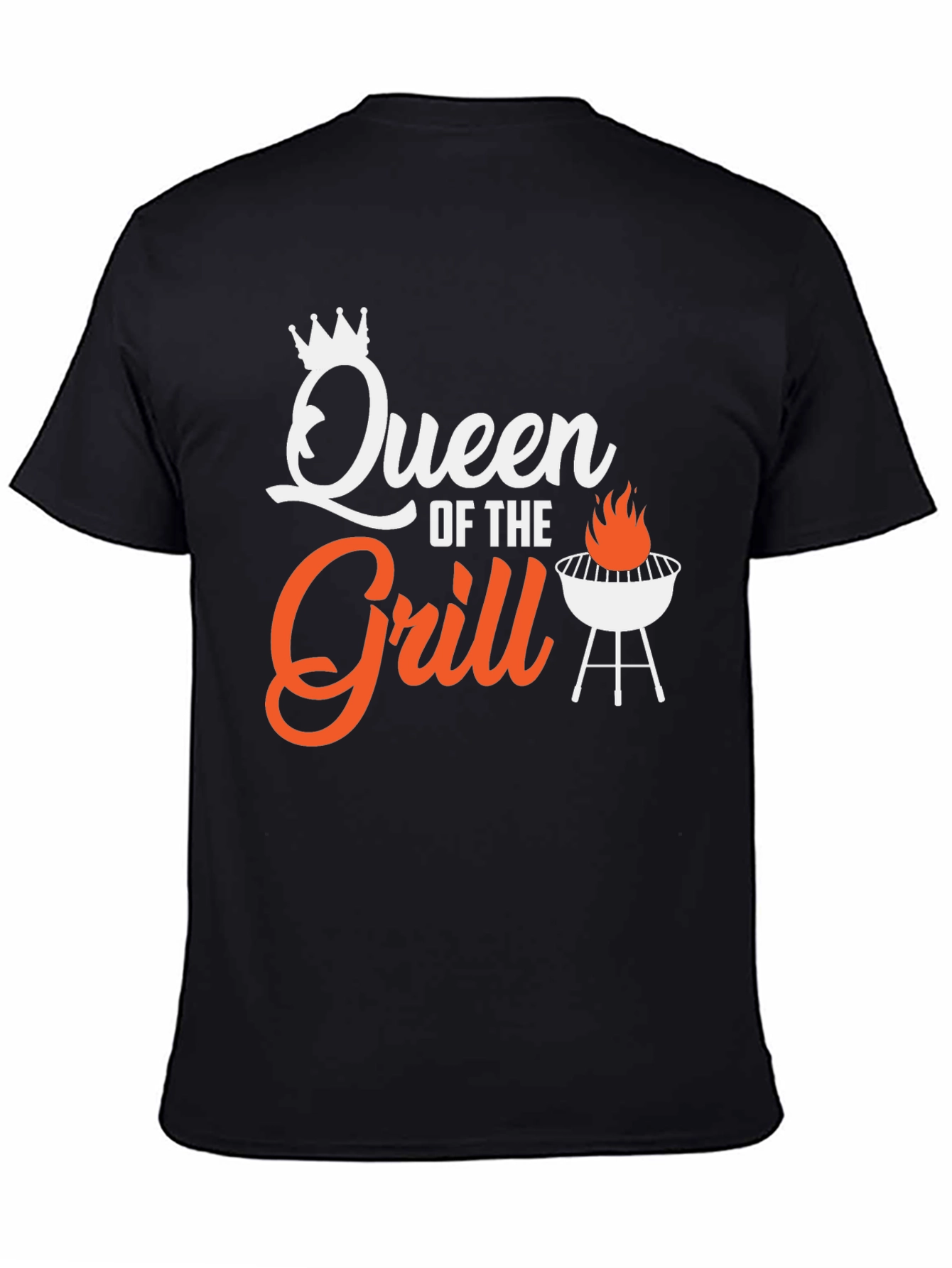 Queen of the Grill Graphic Tee - BBQ T-Shirt