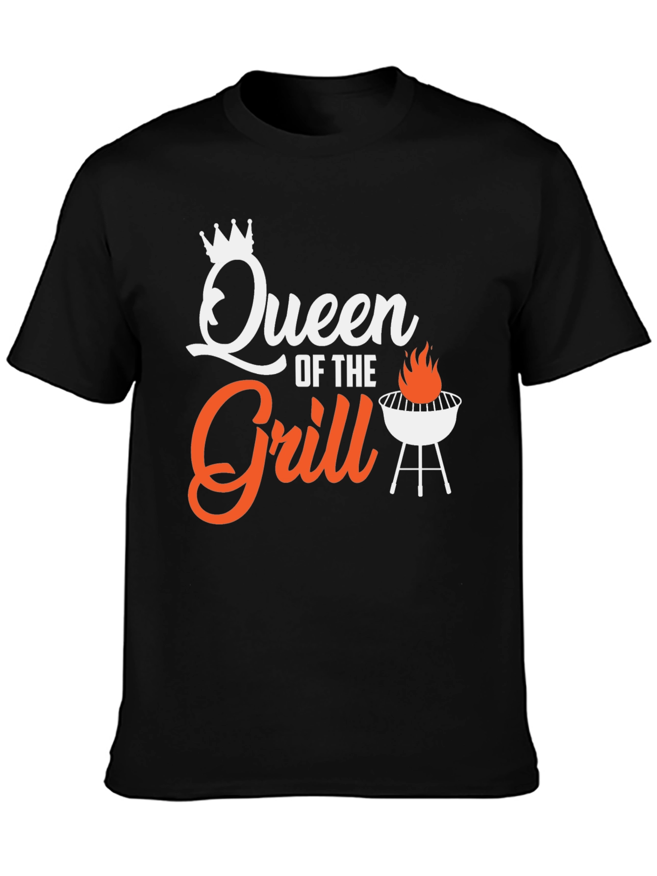 Queen of the Grill Graphic Tee - BBQ T-Shirt