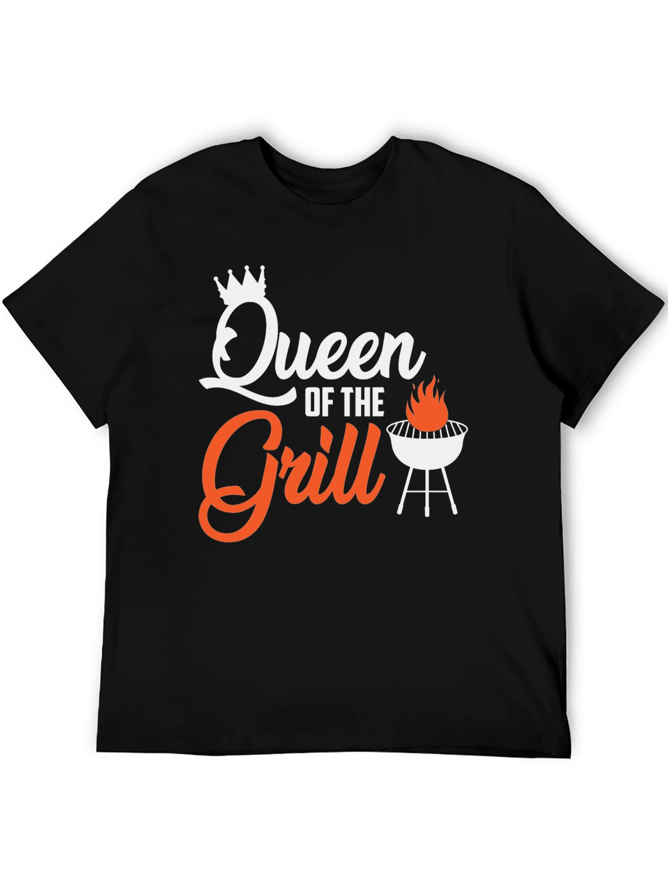Queen of the Grill Graphic Tee - BBQ T-Shirt