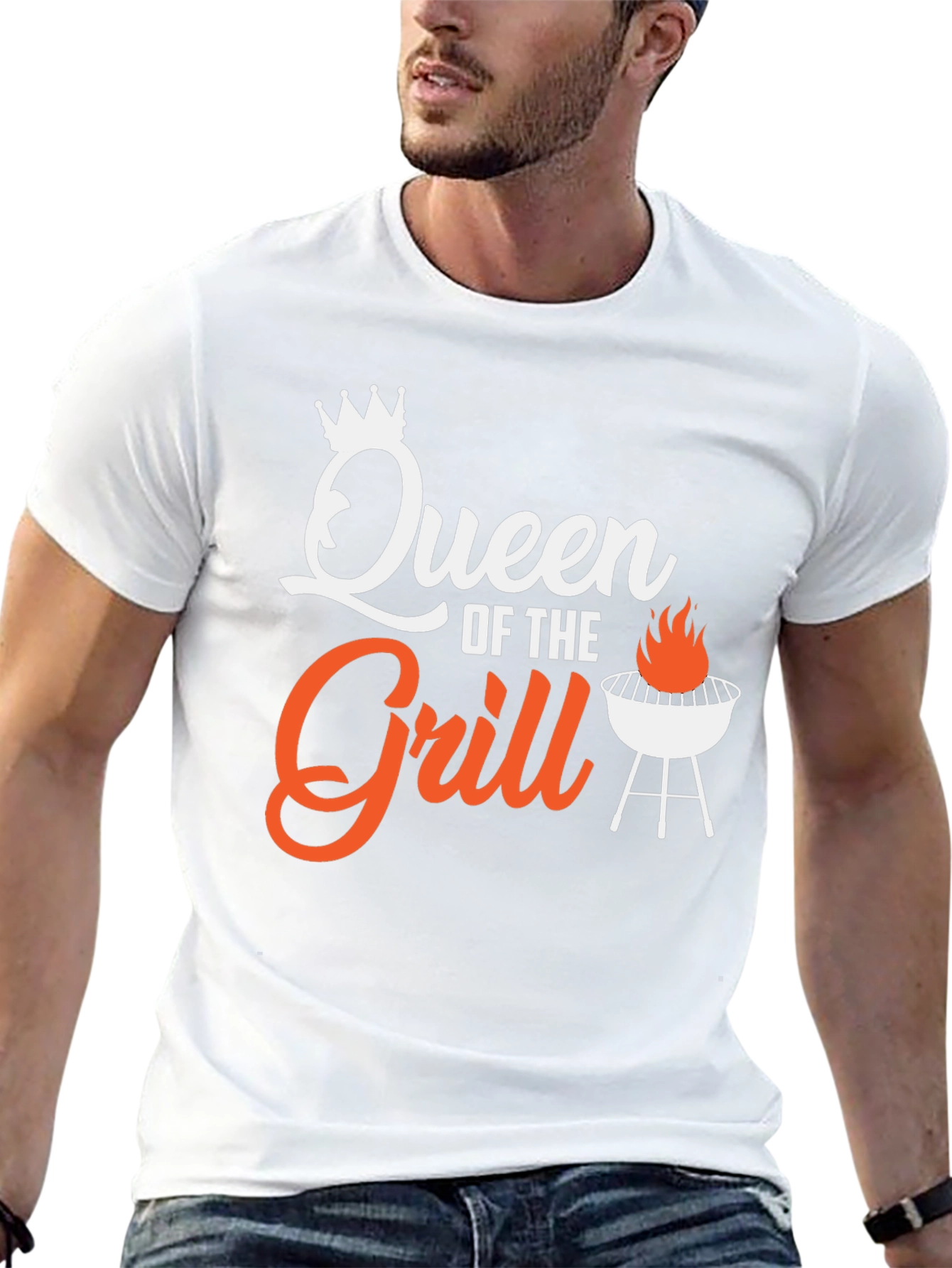 Queen of the Grill Graphic Tee - BBQ T-Shirt