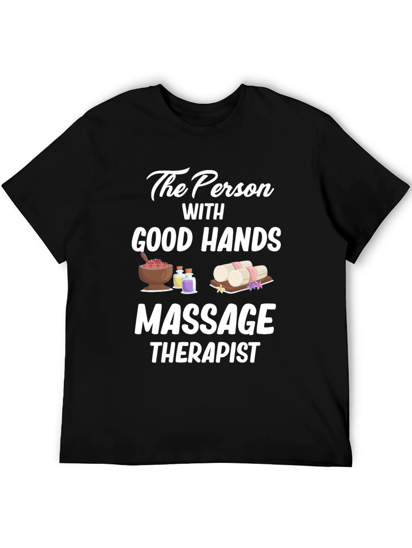 Massage Therapist T-Shirt - Good Hands Gift