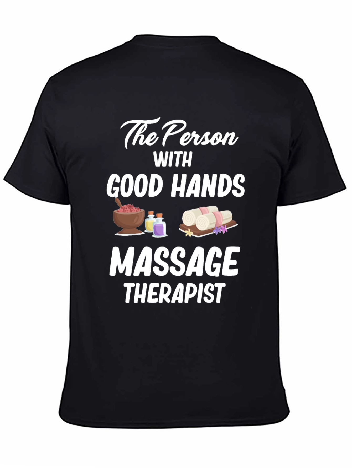 Massage Therapist T-Shirt - Good Hands Gift