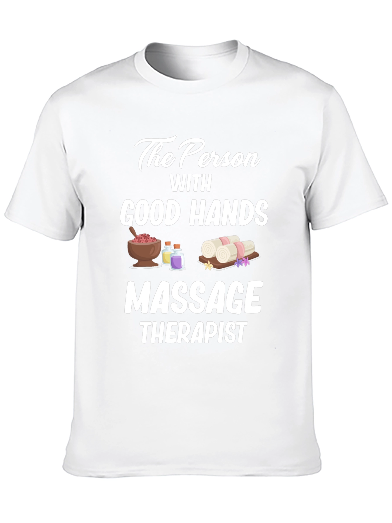 Massage Therapist T-Shirt - Good Hands Gift
