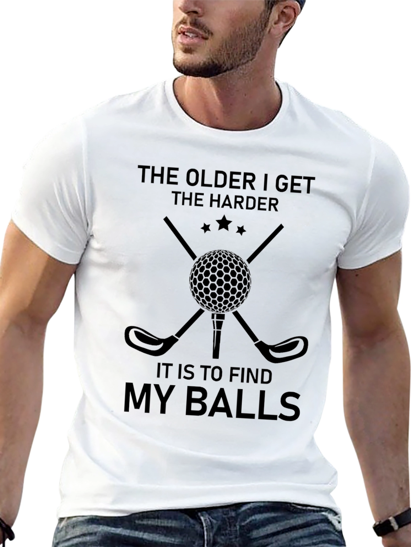 Funny Golf T-Shirt: The Older I Get...