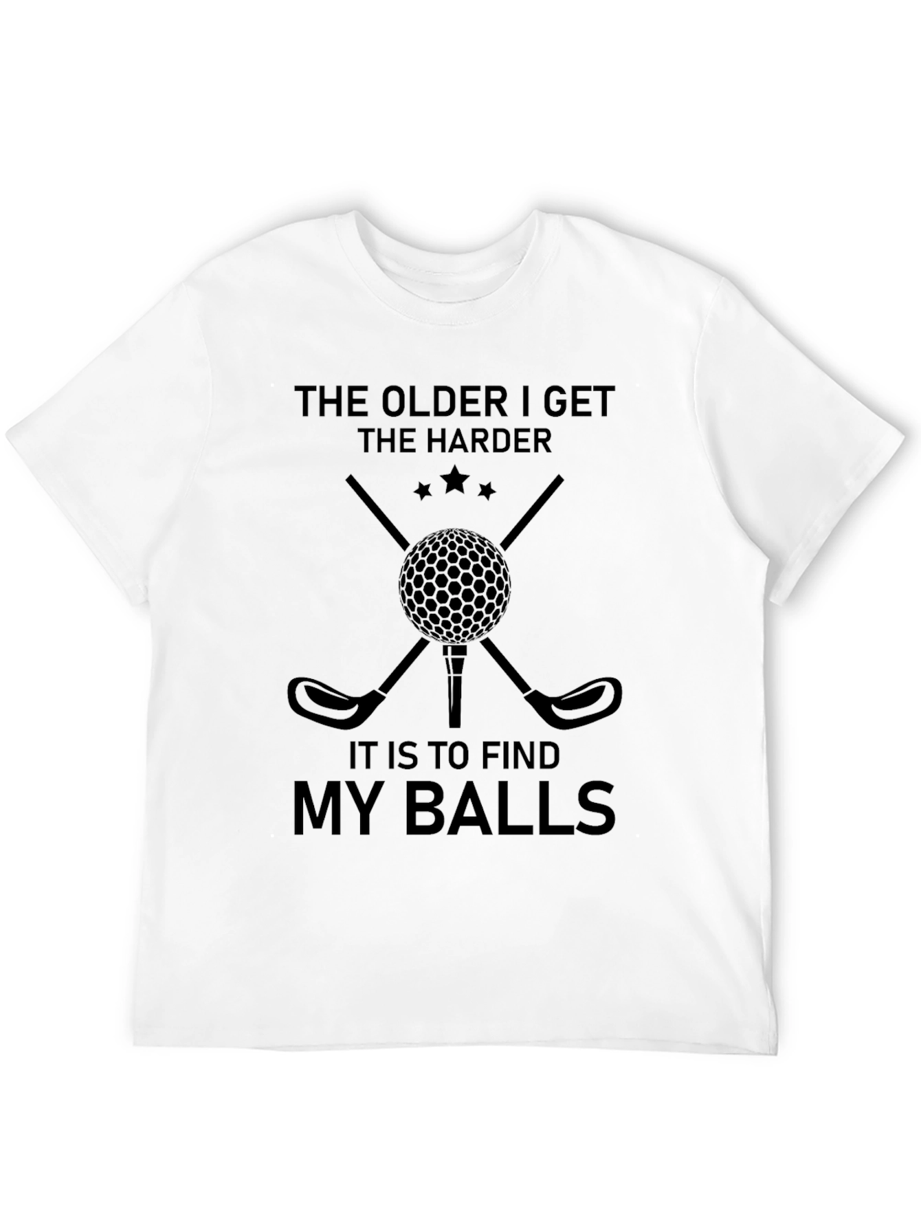Funny Golf T-Shirt: The Older I Get...