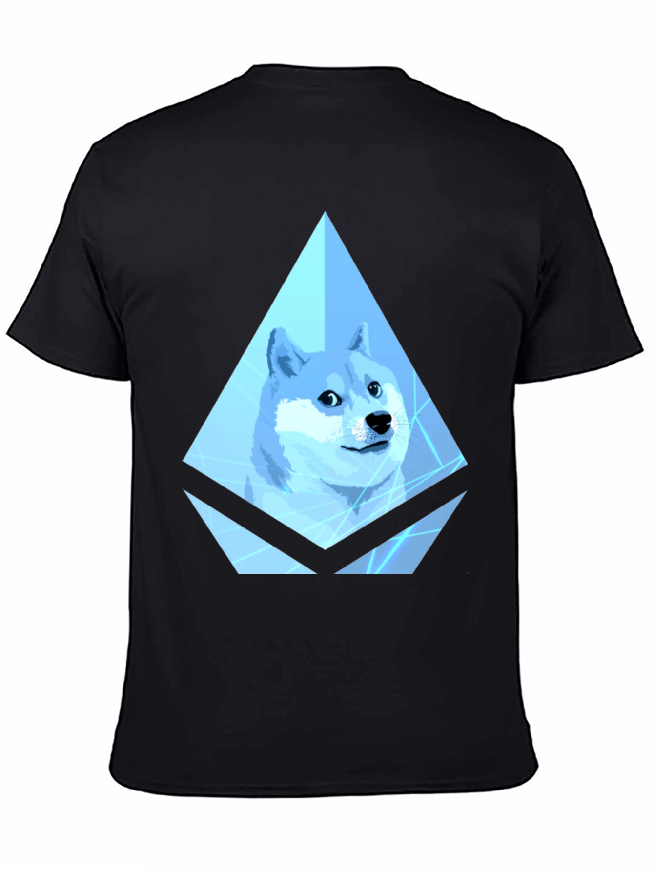Doge Crypto Black T-Shirt