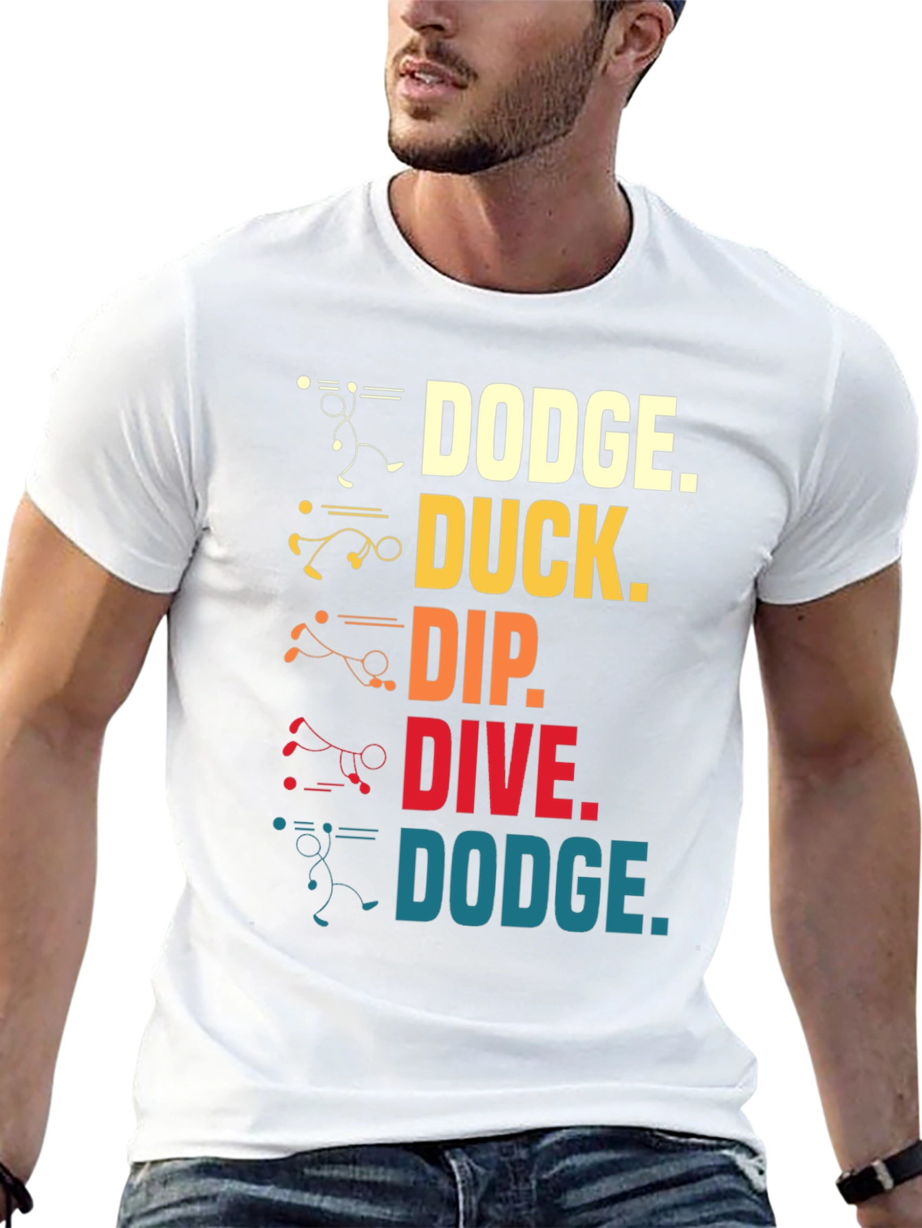 Dodge Duck Dip Dive Dodge Graphic Tee