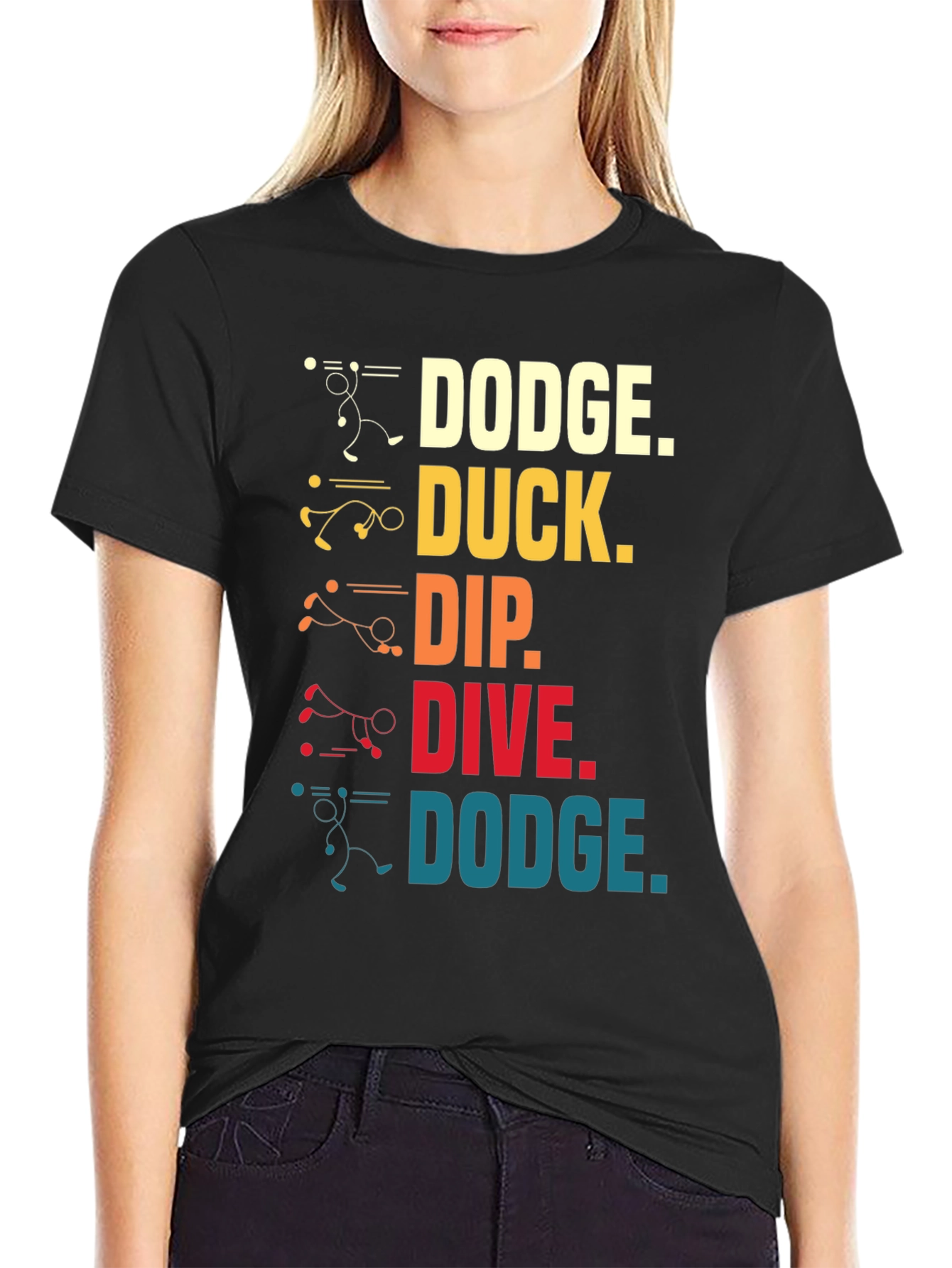 Dodge Duck Dip Dive Dodge Graphic Tee