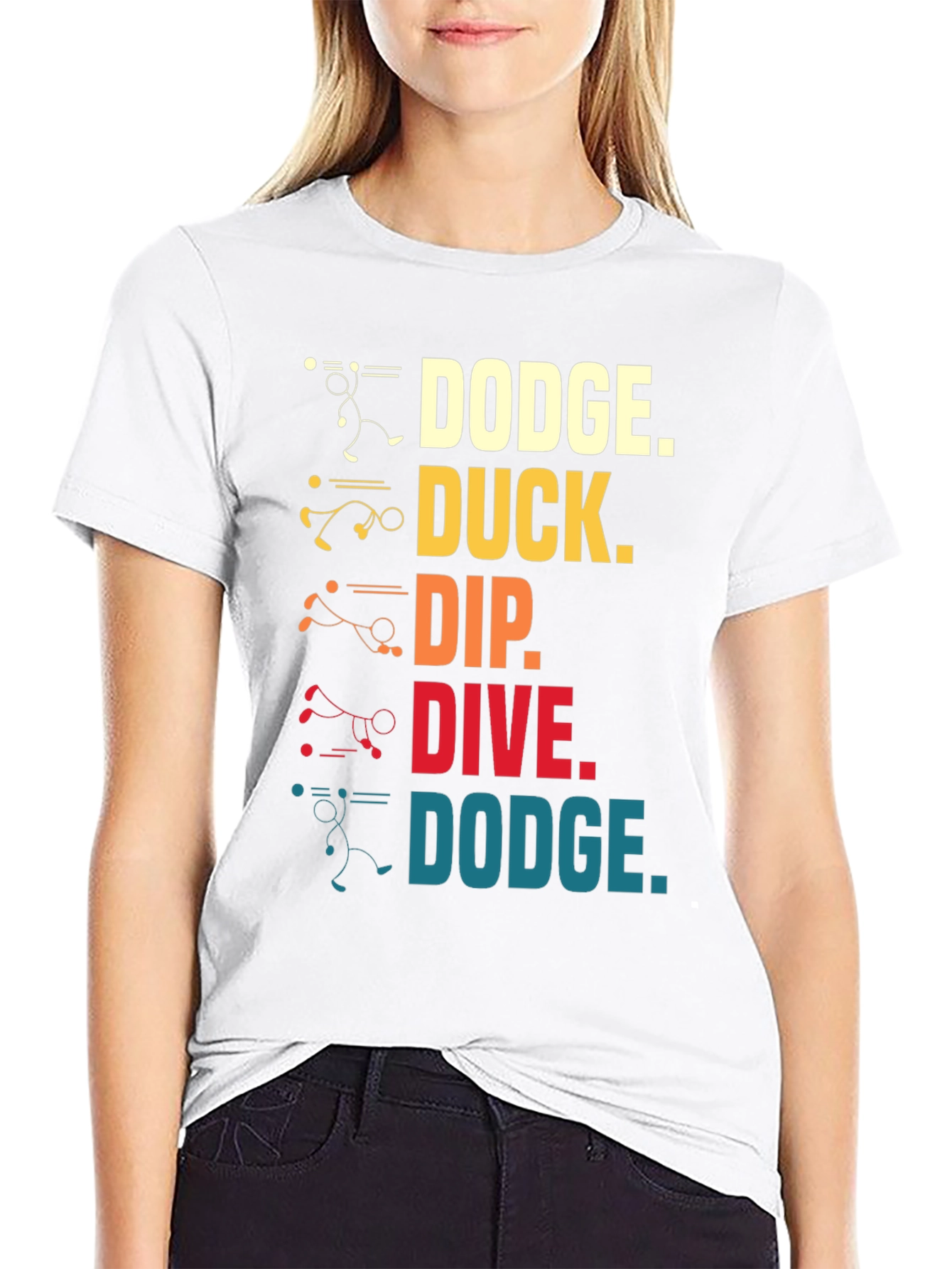 Dodge Duck Dip Dive Dodge Graphic Tee