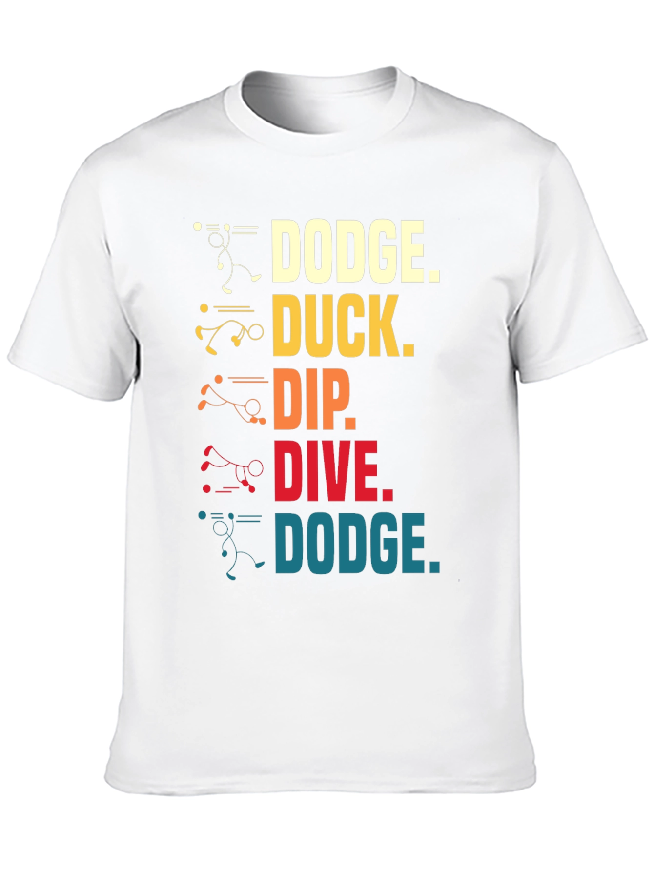 Dodge Duck Dip Dive Dodge Graphic Tee