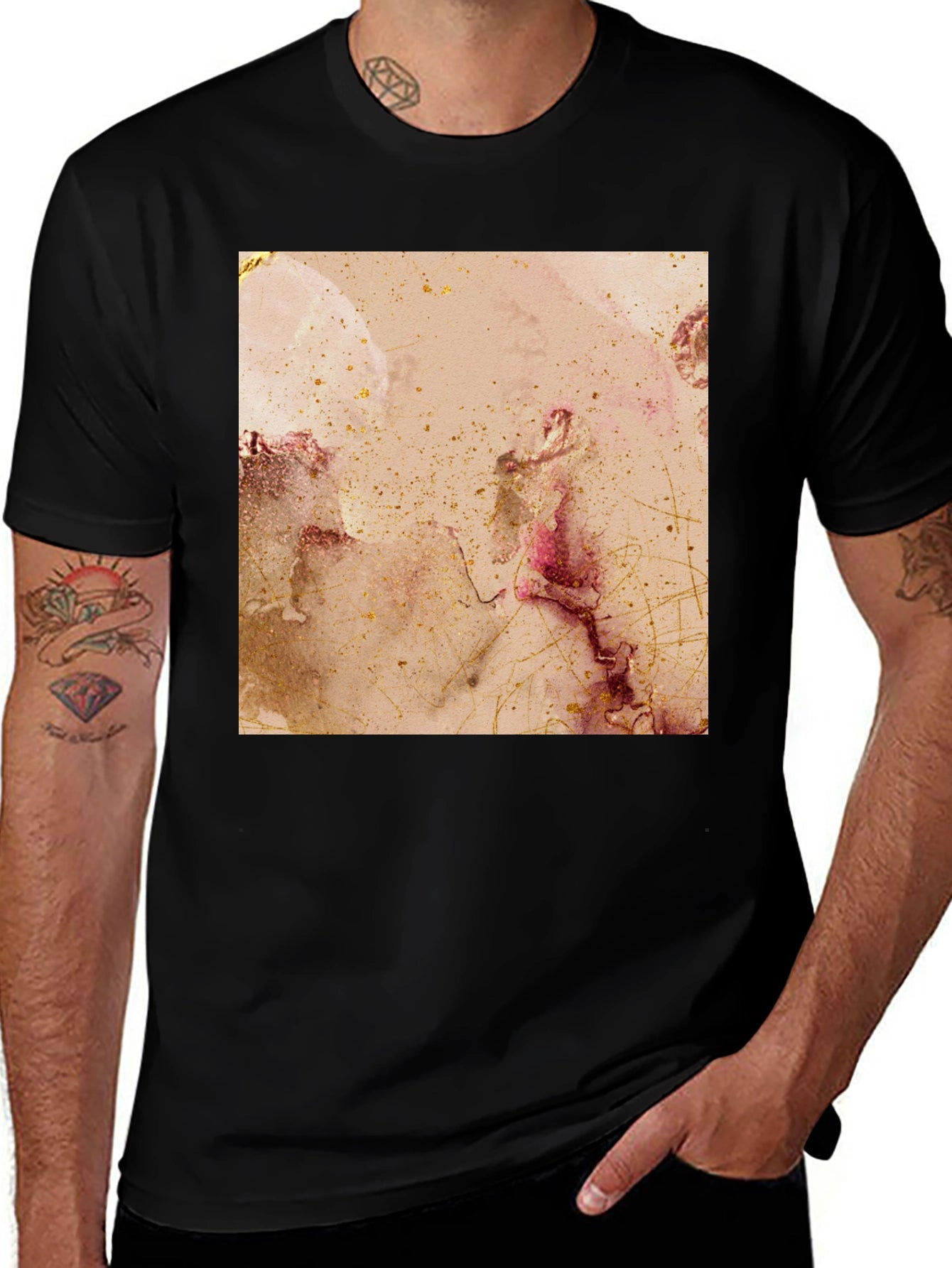 Abstract Art Graphic T-Shirt