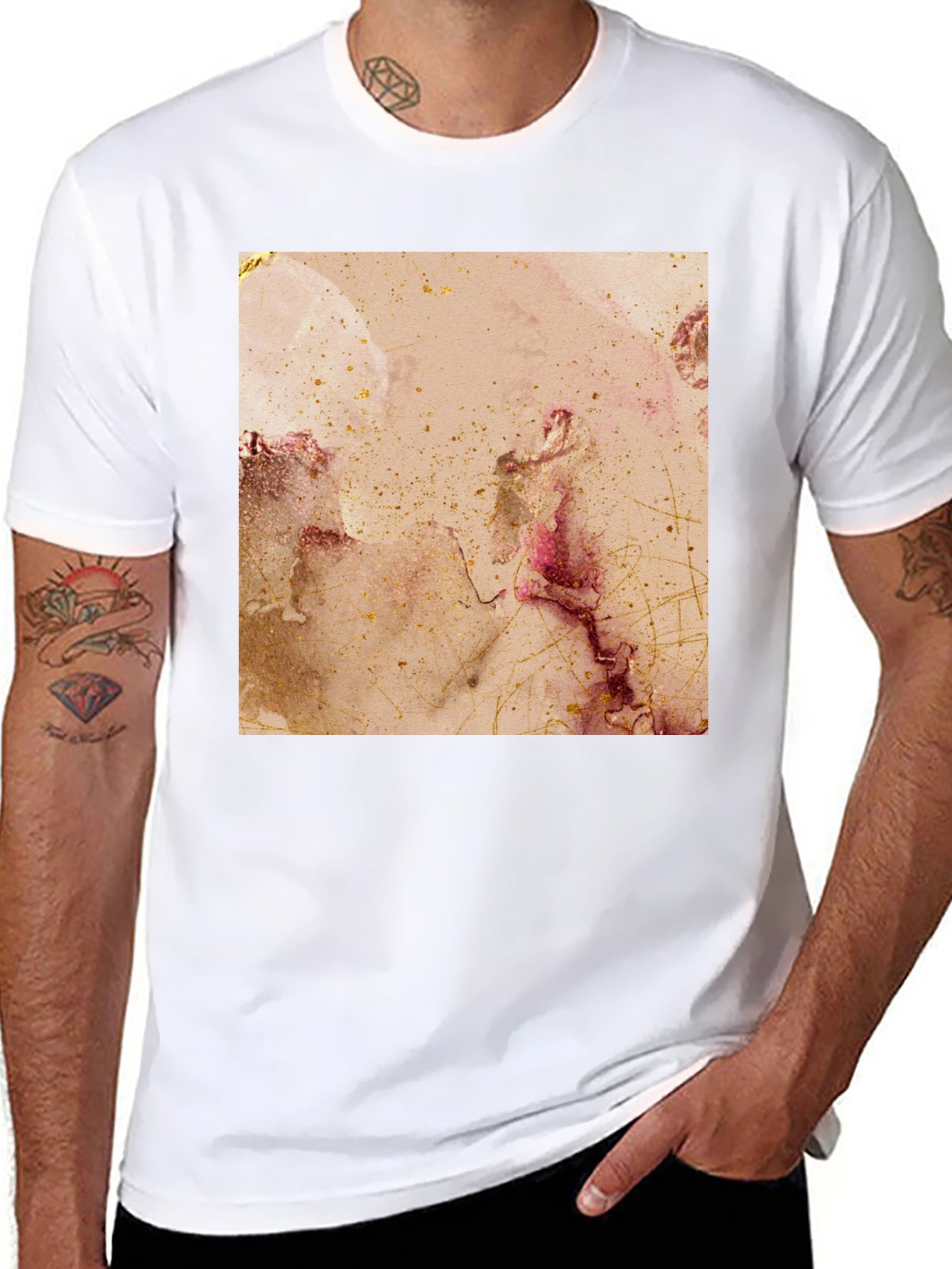Abstract Art Graphic T-Shirt