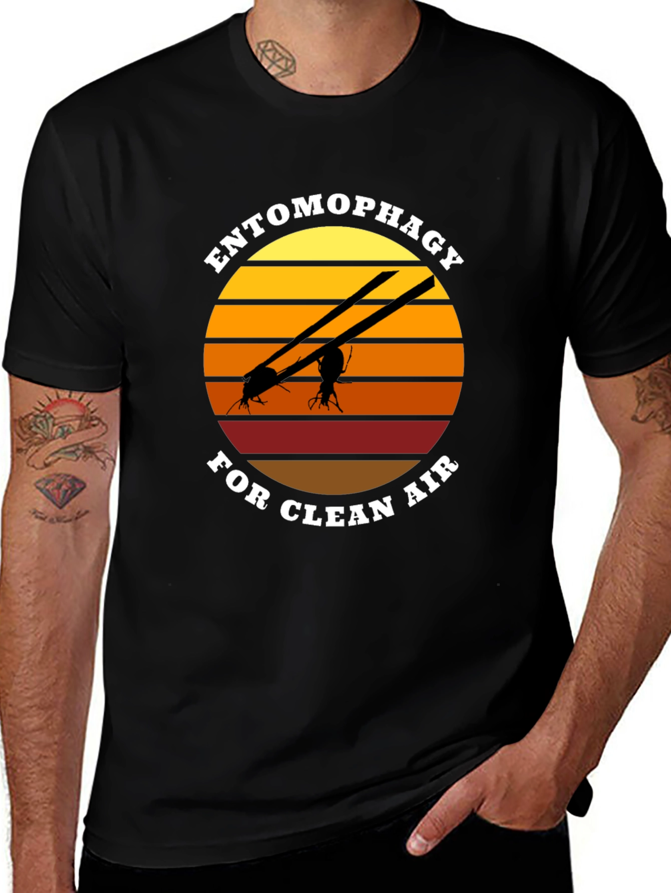Entomophagy Clean Air T-Shirt: Novel Insect Tee
