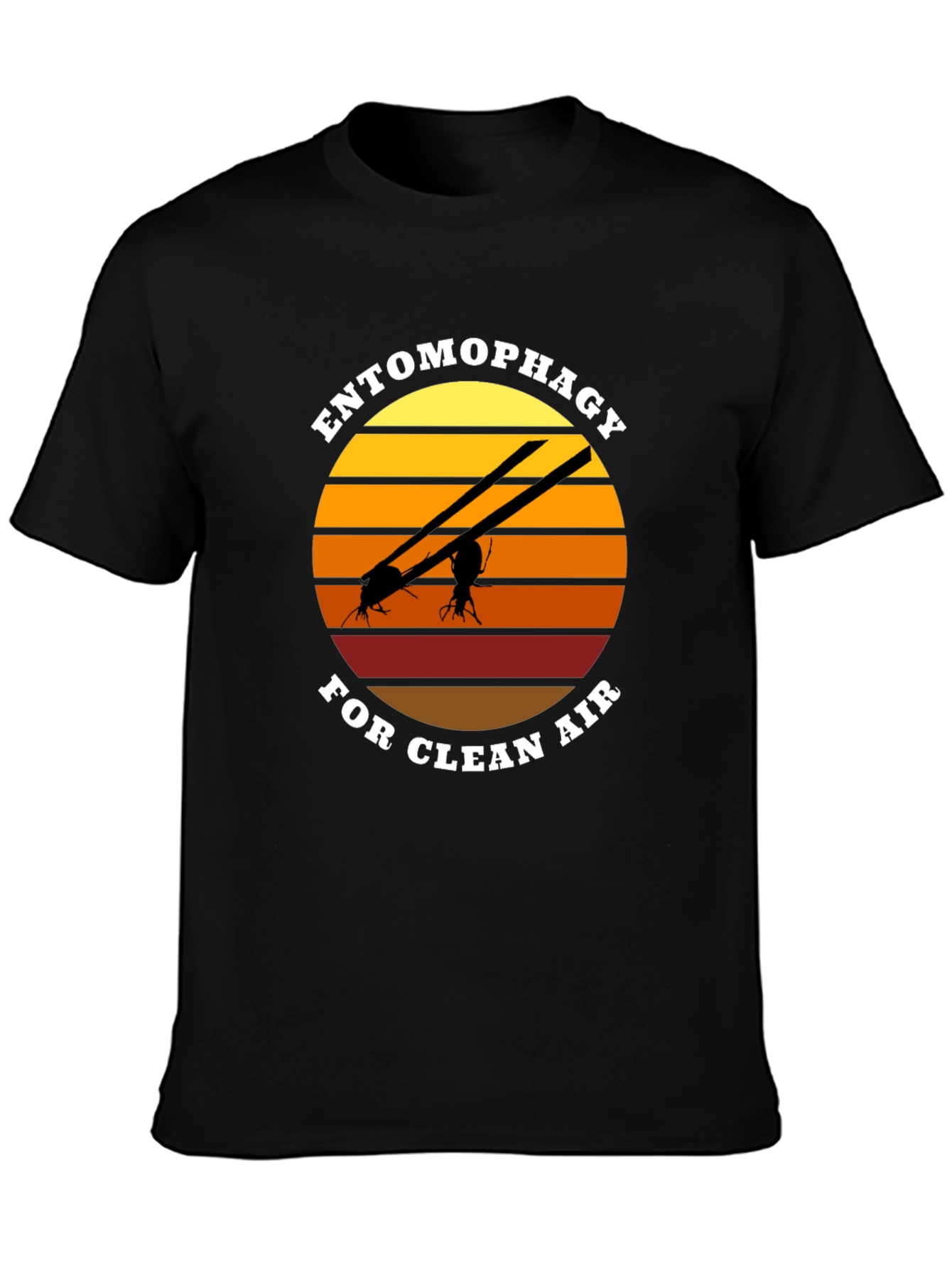 Entomophagy Clean Air T-Shirt: Novel Insect Tee