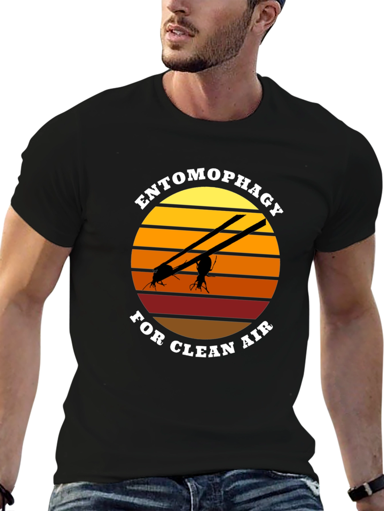 Entomophagy Clean Air T-Shirt: Novel Insect Tee