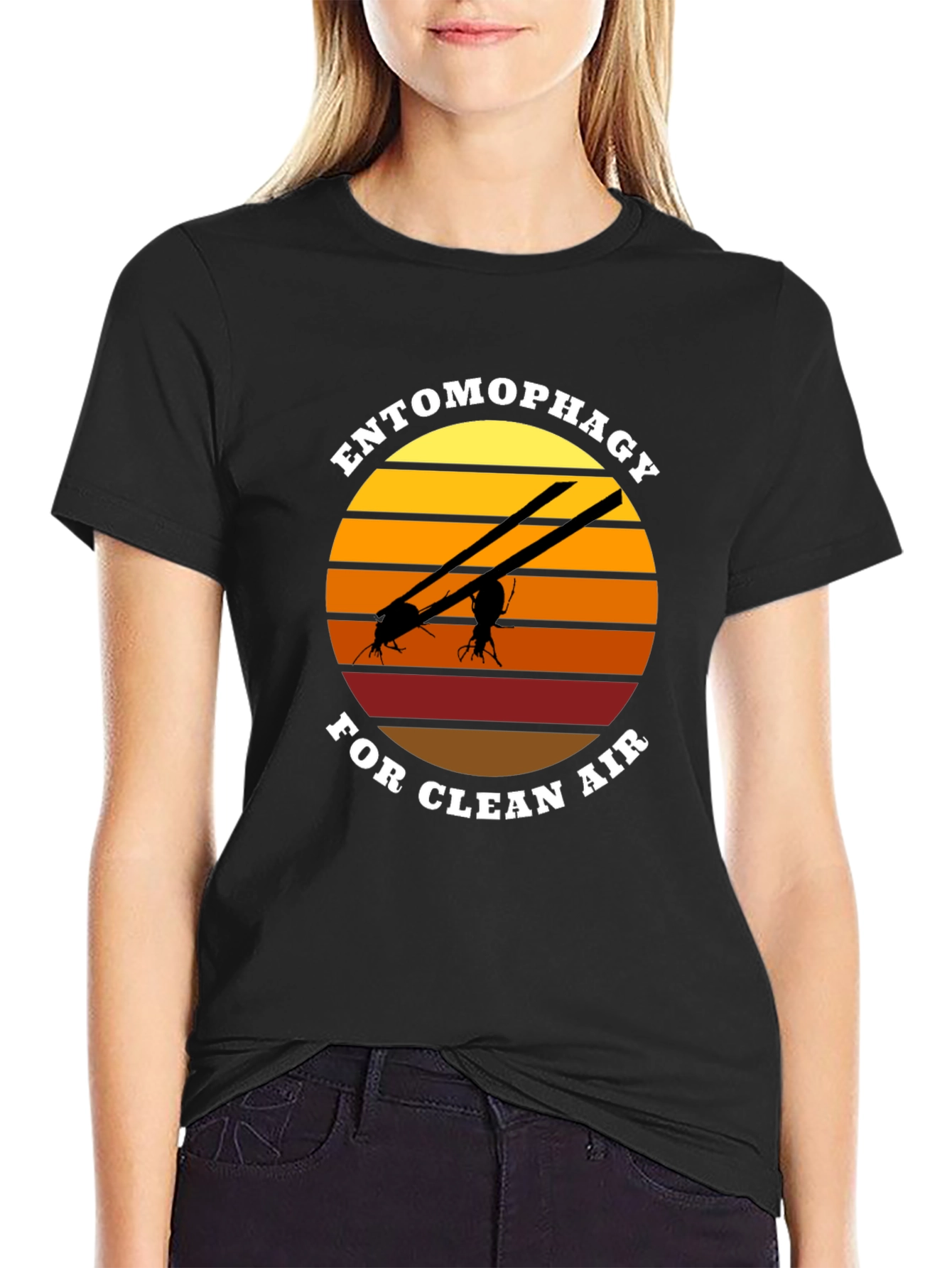 Entomophagy Clean Air T-Shirt: Novel Insect Tee
