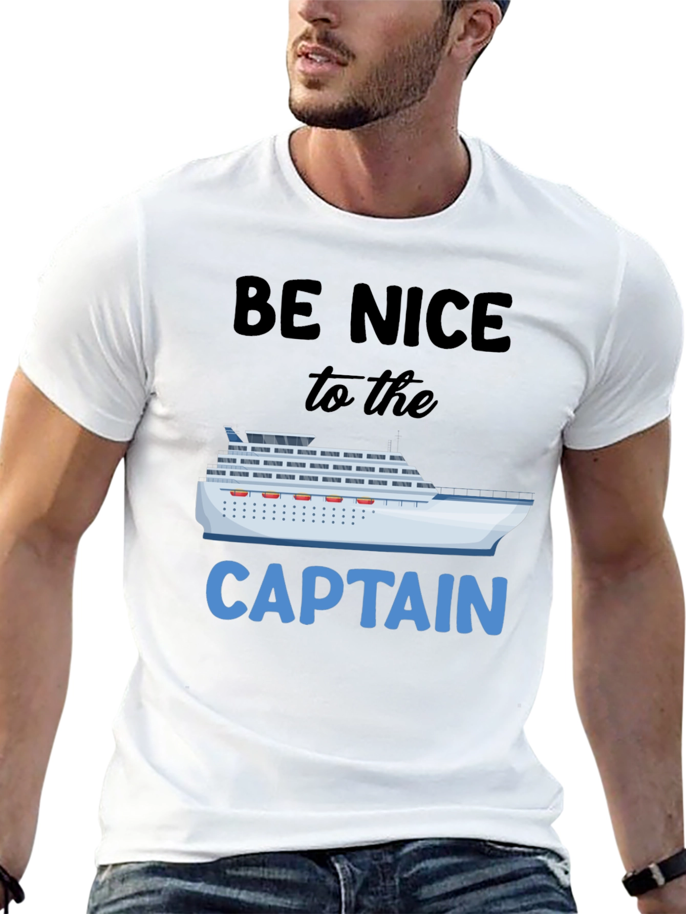 Be Nice To The Captain T-Shirt