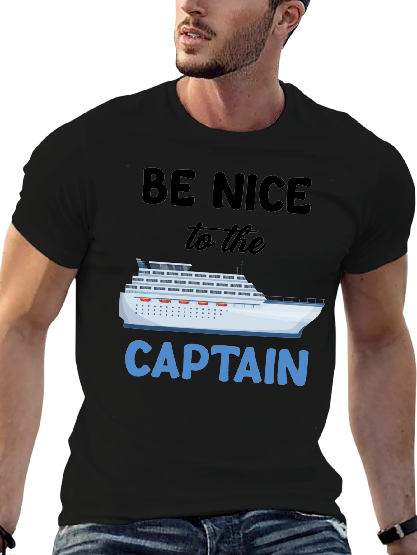 Be Nice To The Captain T-Shirt