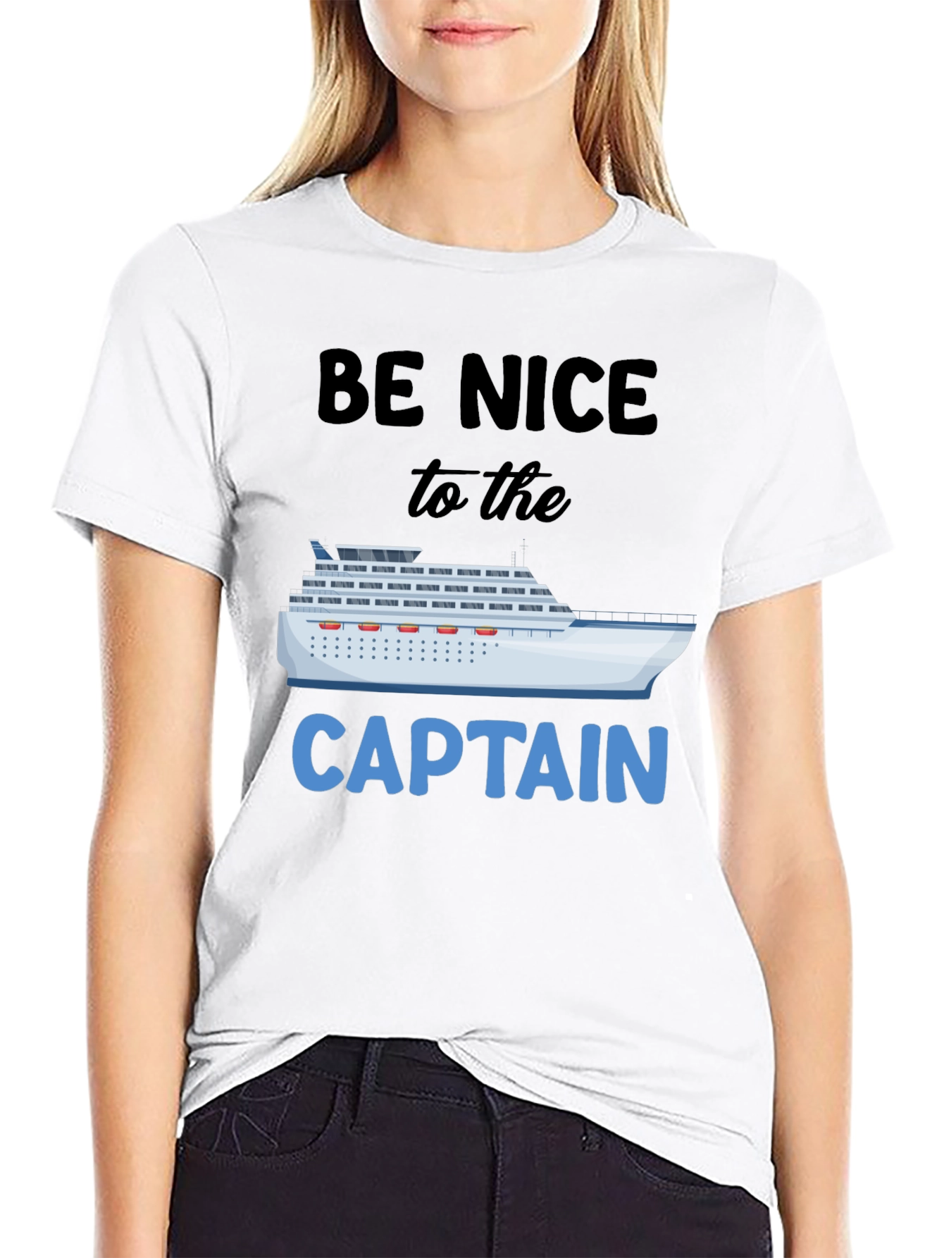 Be Nice To The Captain T-Shirt