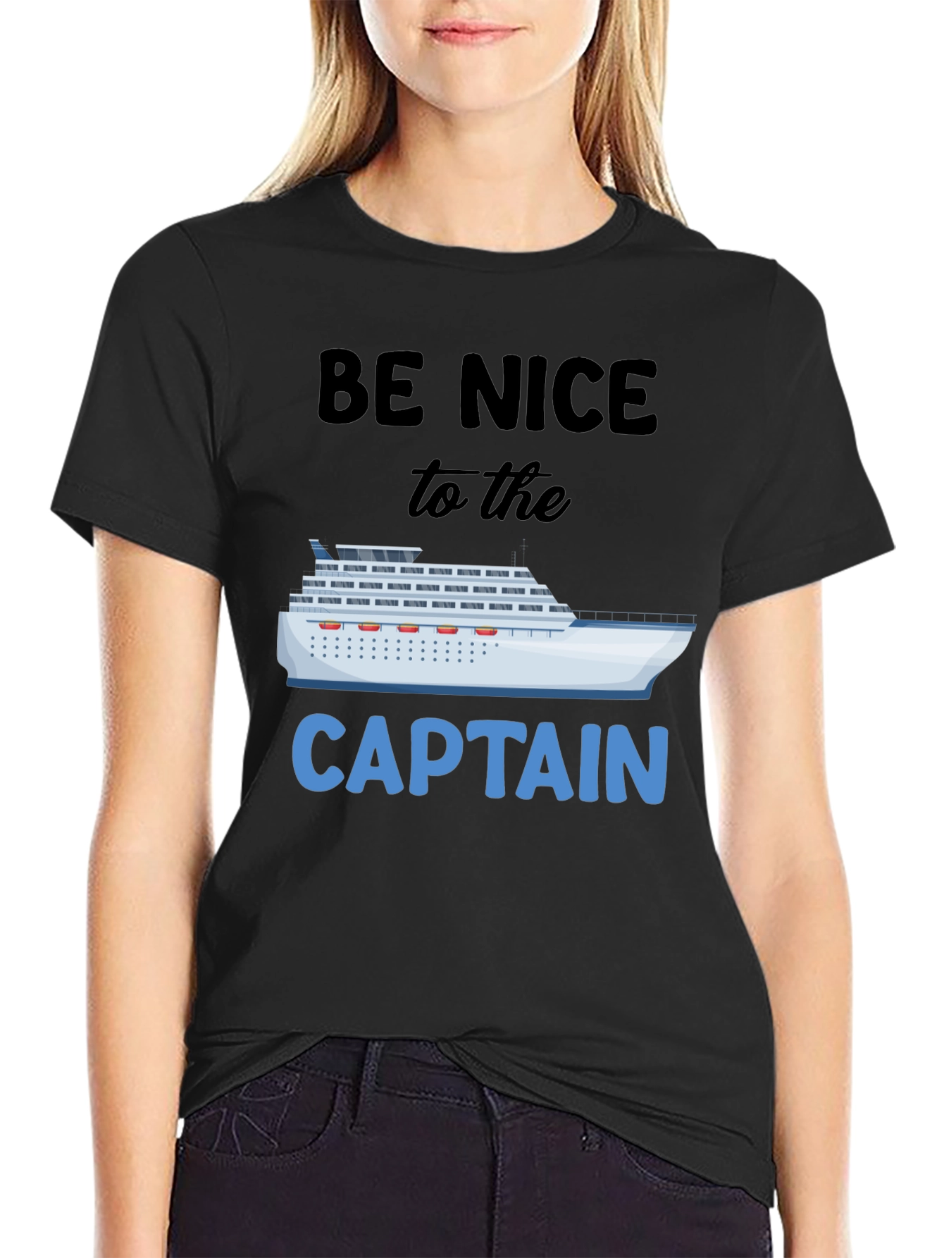 Be Nice To The Captain T-Shirt