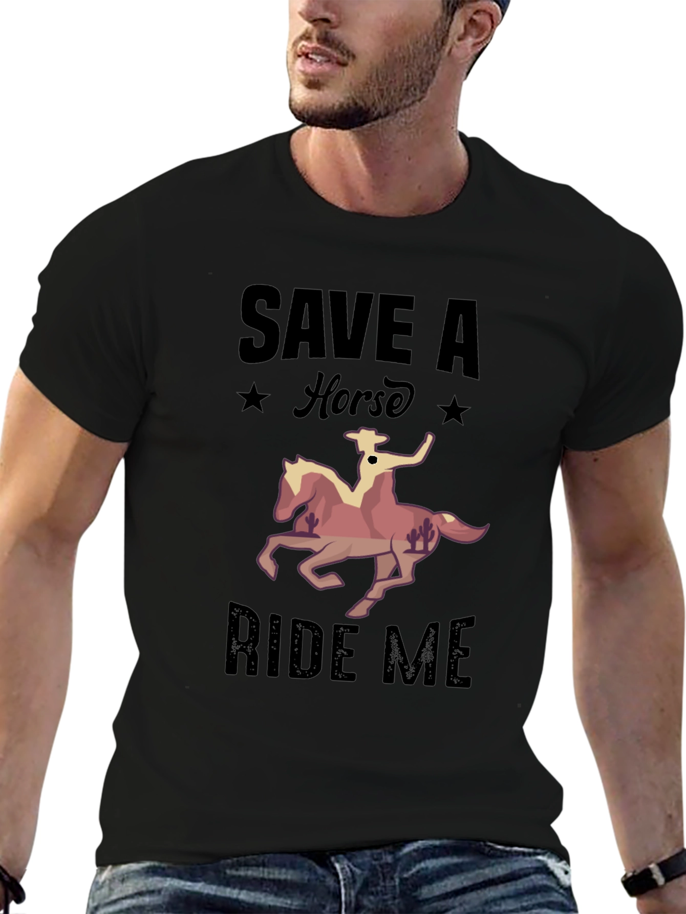 Save a Horse Ride Me Graphic Tee