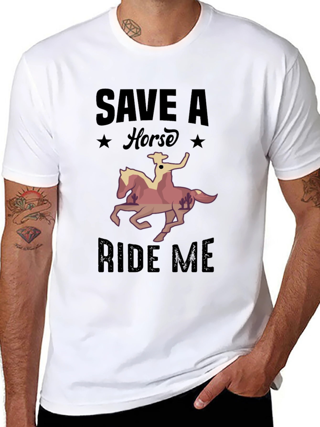 Save a Horse Ride Me Graphic Tee