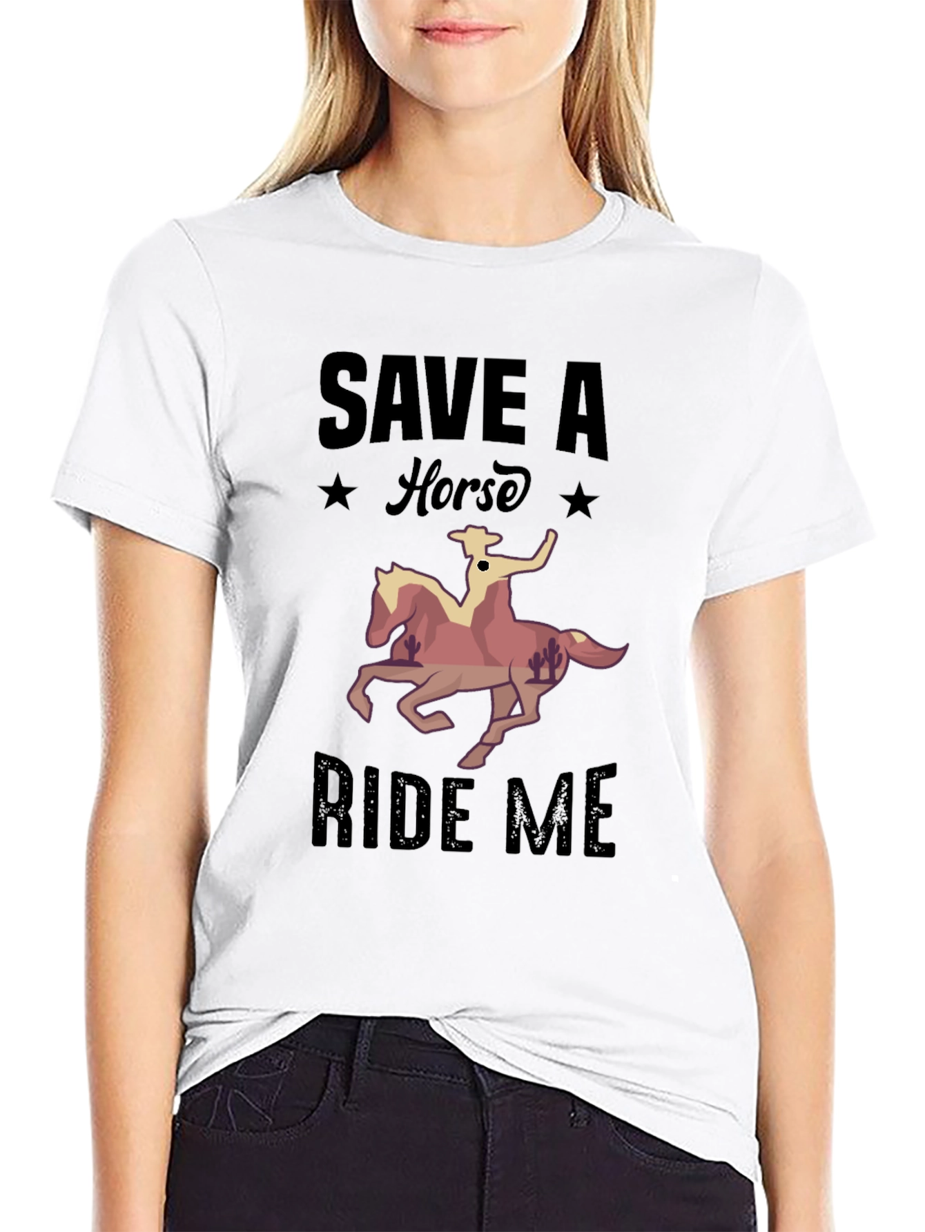 Save a Horse Ride Me Graphic Tee