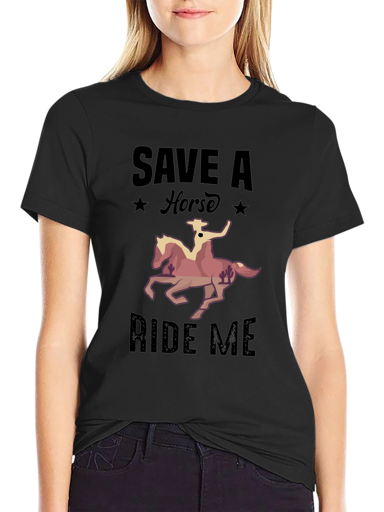 Save a Horse Ride Me Graphic Tee