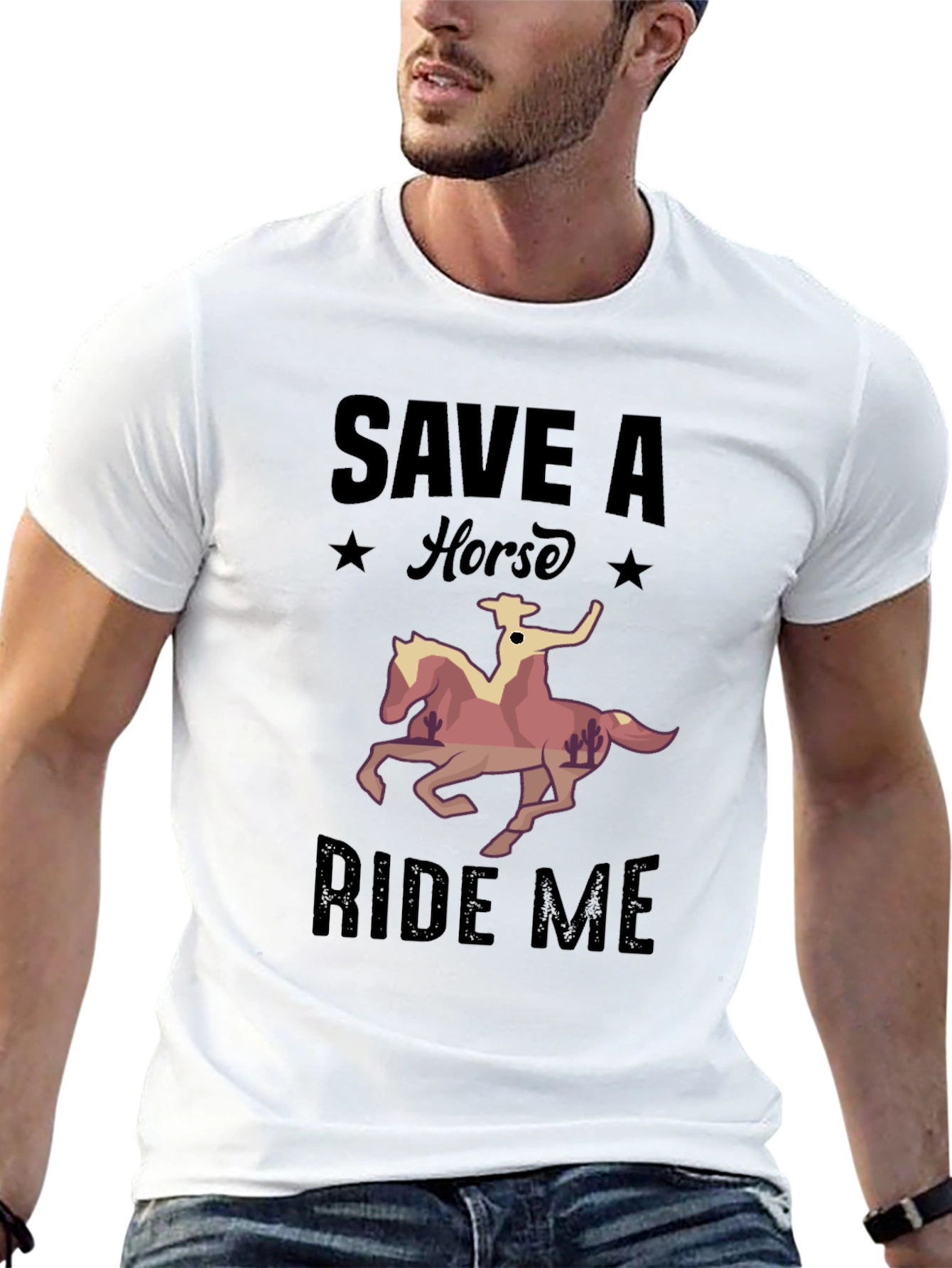Save a Horse Ride Me Graphic Tee