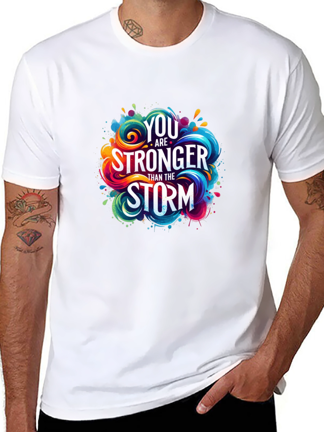 Stronger Than The Storm Graphic Tee