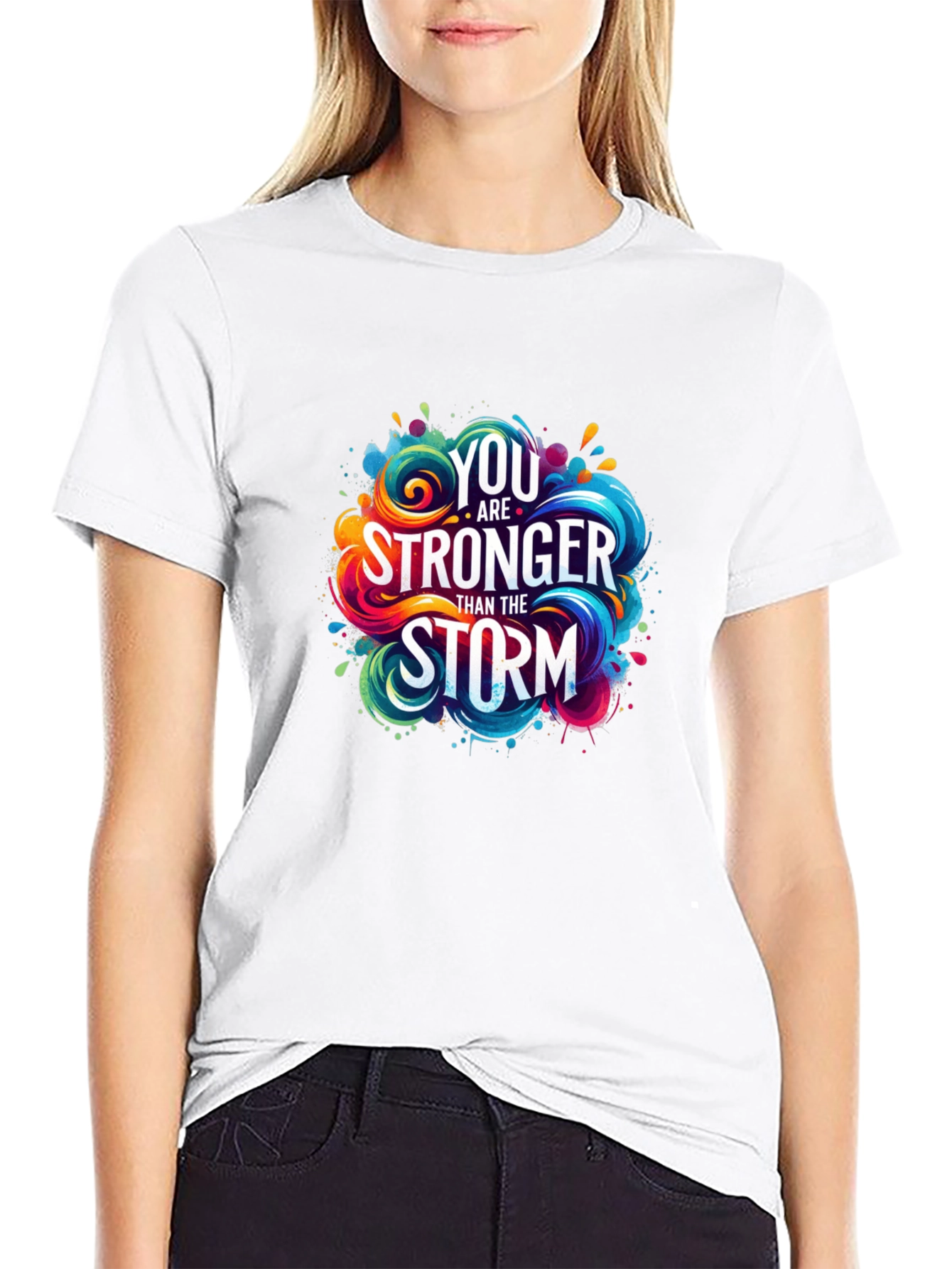 Stronger Than The Storm Graphic Tee